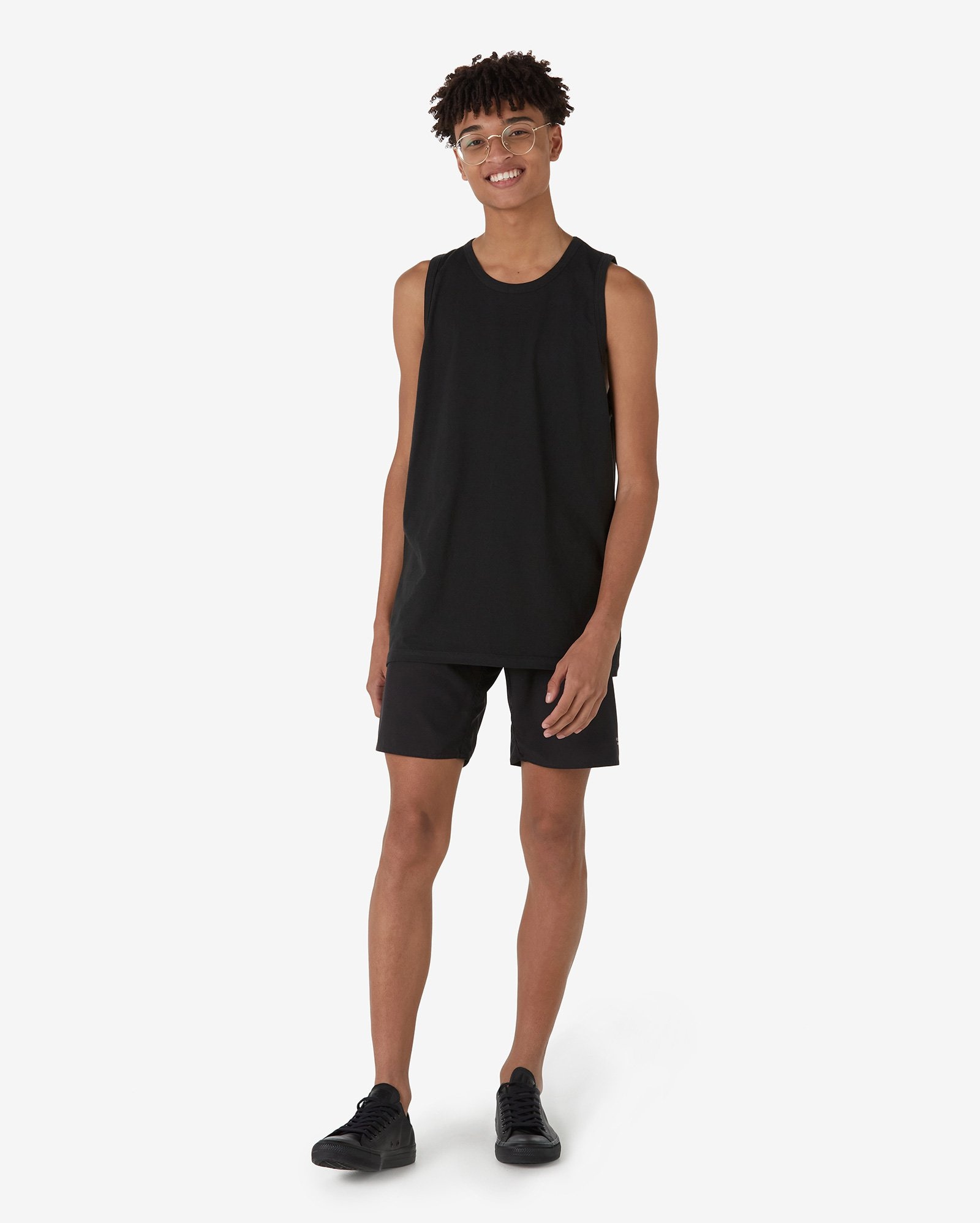 Bermuda Juvenil Surfista Cós Estampado Rusty - Preto