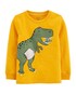 Camiseta Infantil Manga Longa Dino Carter's Amarelo