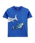 Camiseta Infantil Carter´s Sharks Azul