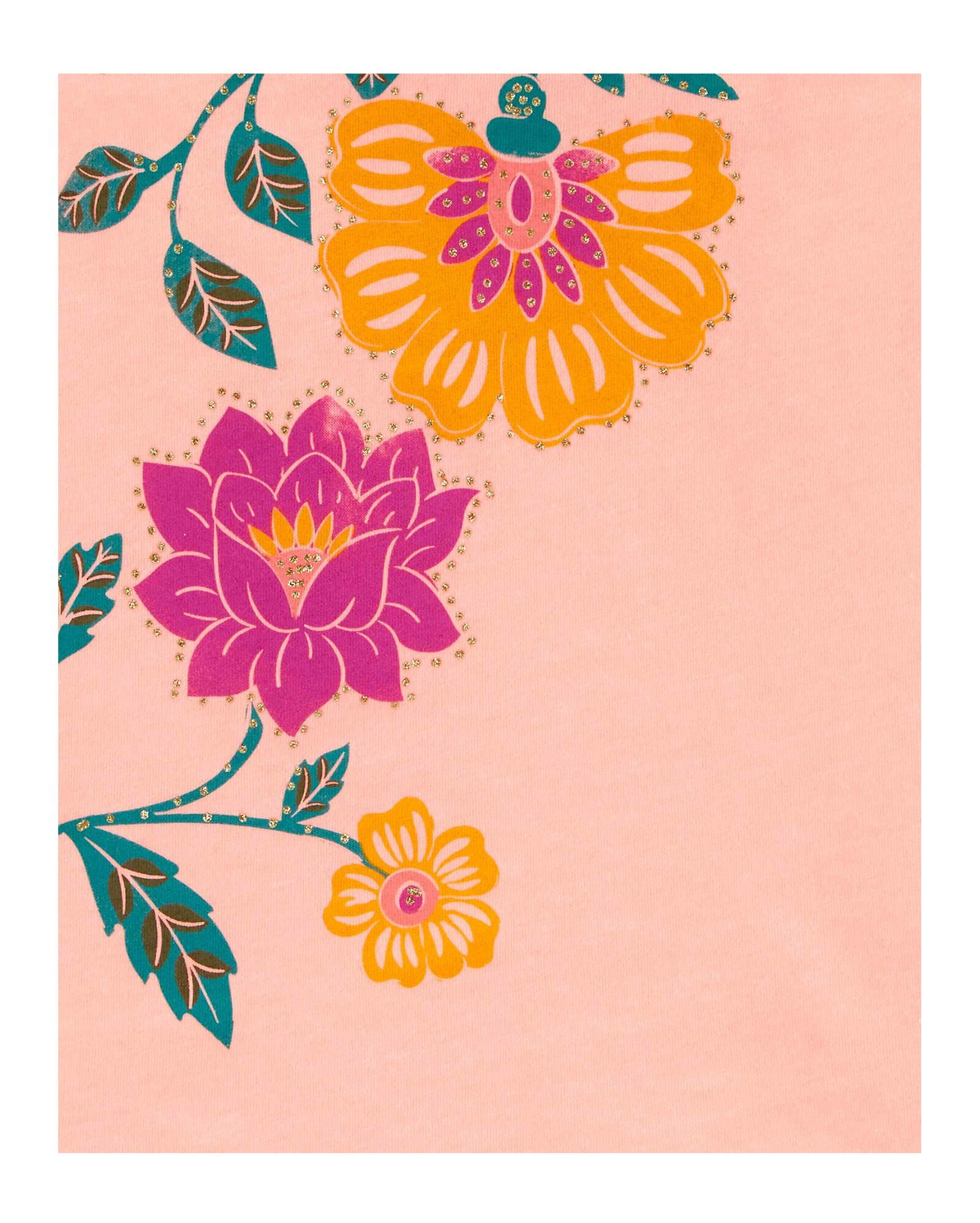 Regata Infantil Carter´s Flowers Rosa Claro Carter's Oficial