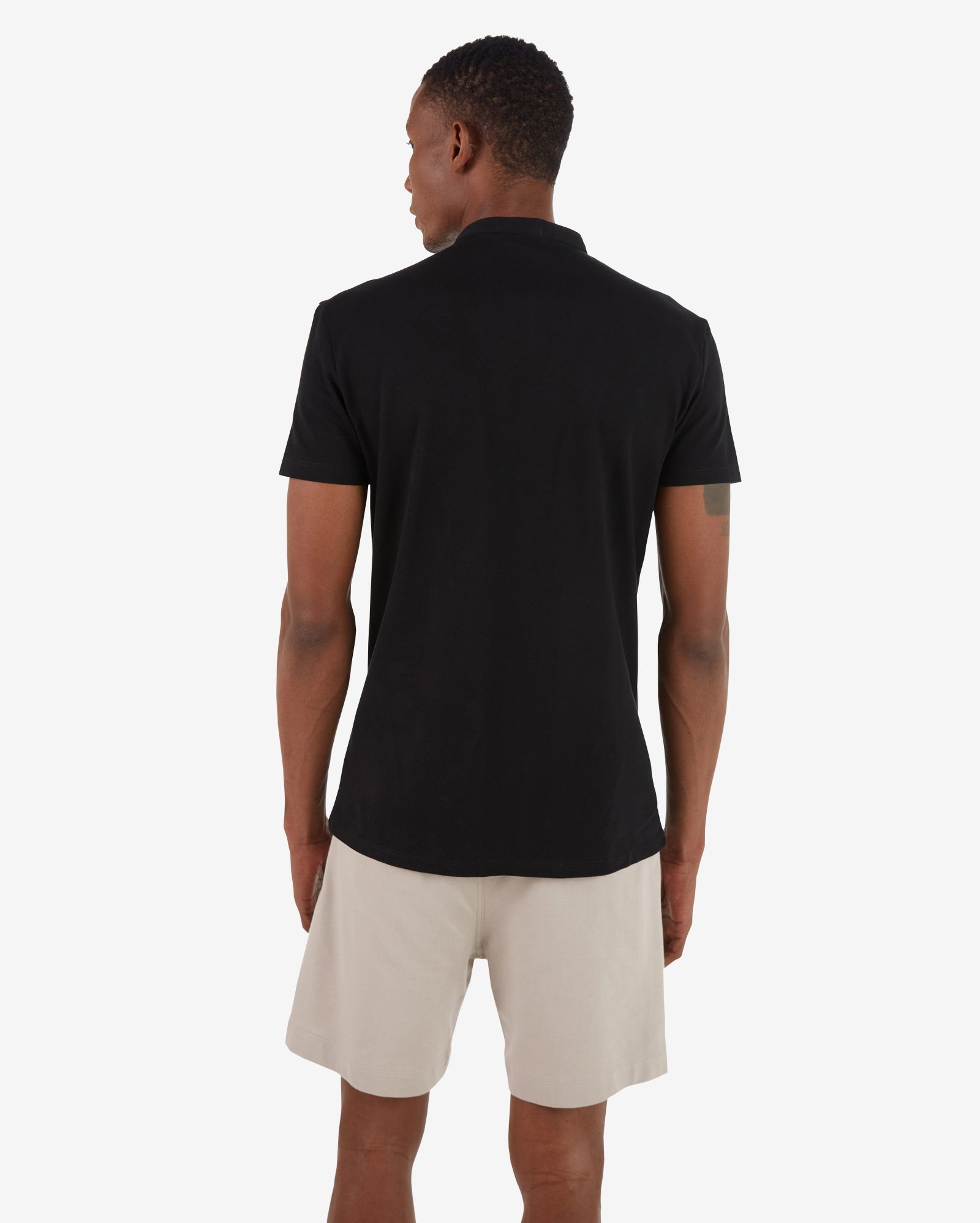 camisa polo masculina gola padre