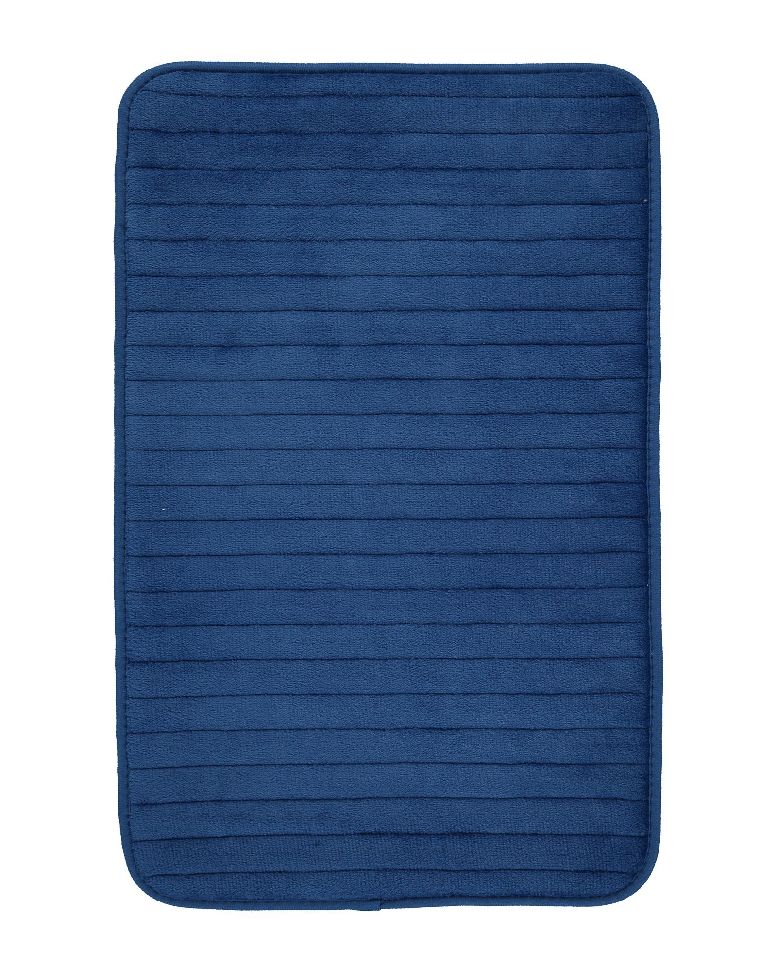 Riachuelo Tapete de Banheiro Memory Foam Azul Marinho 40x60cm AK by