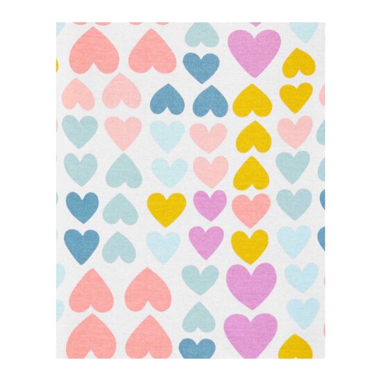 Kit Pijama Infantil Carter´s 4 Peças Love My Jammies Branco Tam. 2 a 5 Anos