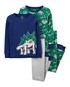 Kit Pijama Infantil Carter´s 4 Peças Dinos Multicor Tam. 5 a 8 Anos