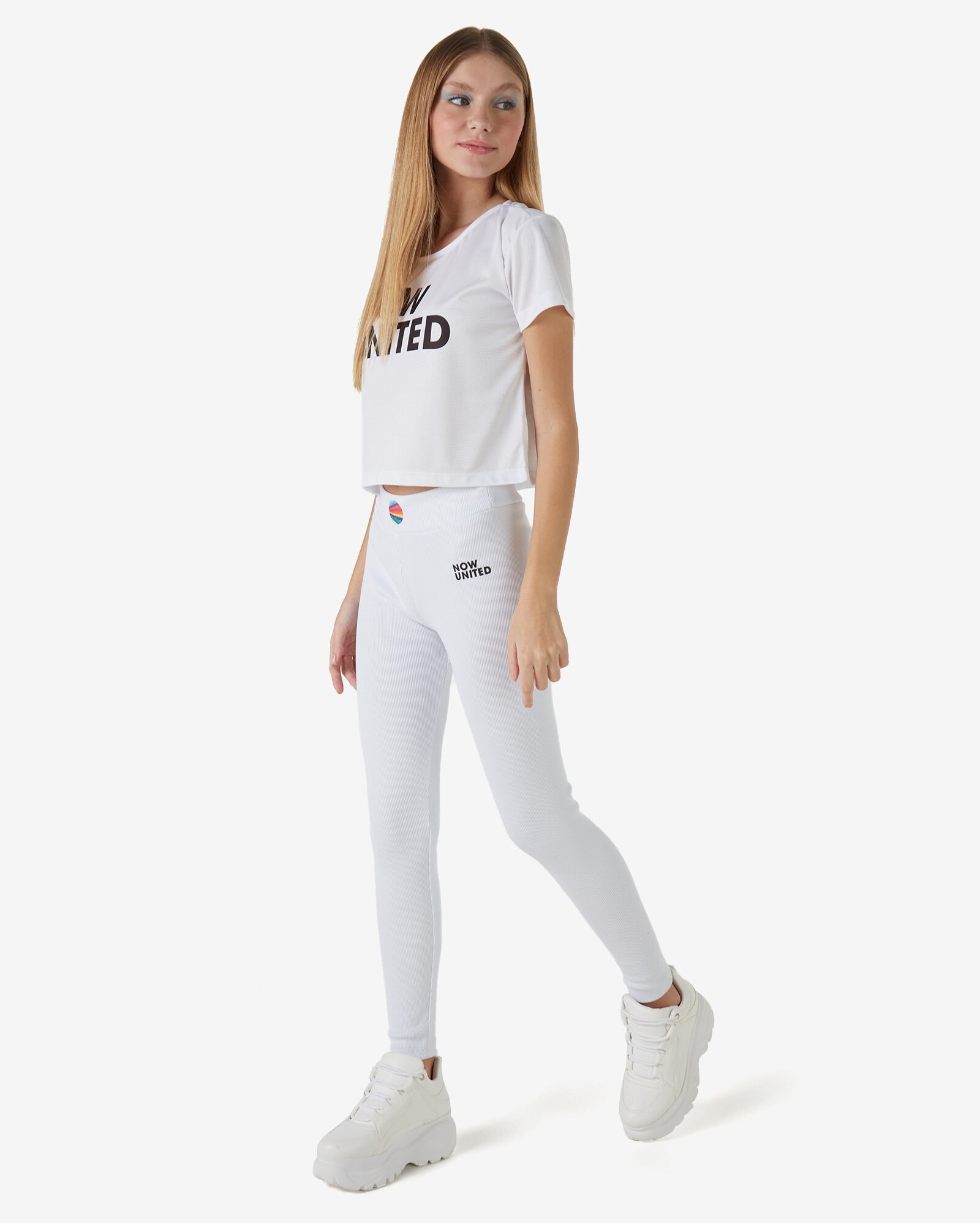 Conjunto Now United Calça Legging E Cropped Any | Todamulher.com.br