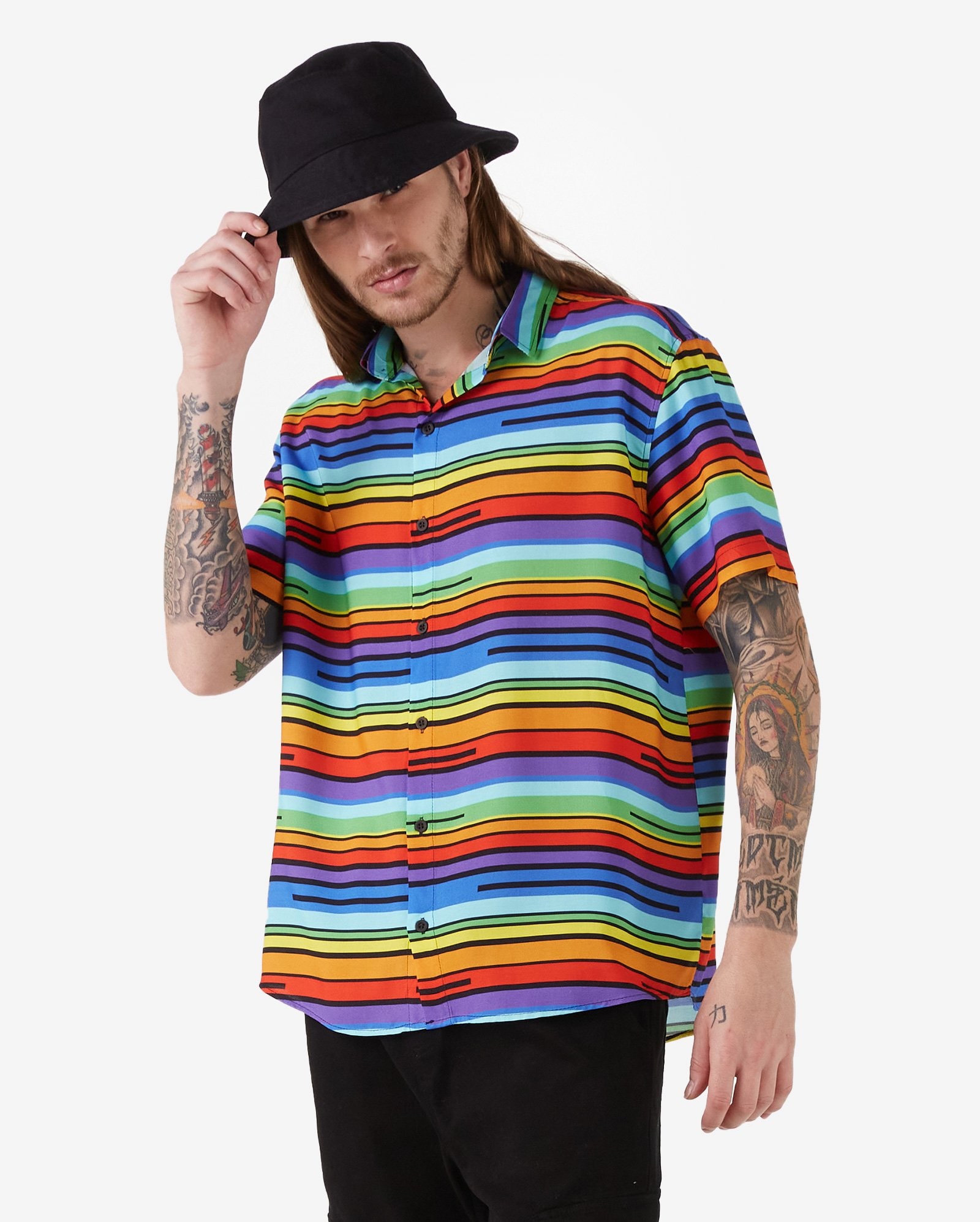 camisa rainbow
