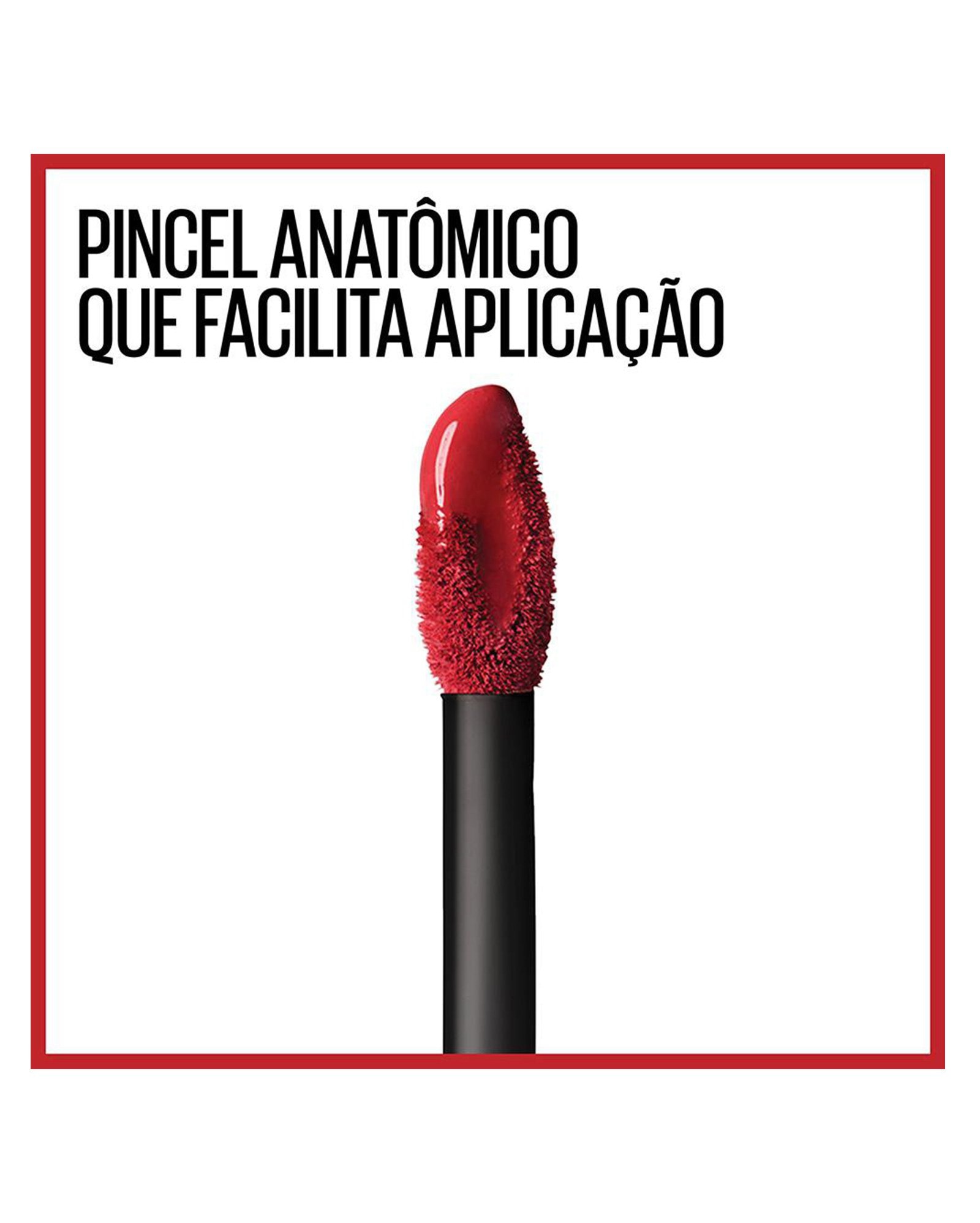 Batom Líquido Longa Duração Maybelline SuperStay Matte Ink 180 Revolutionary 5ml
