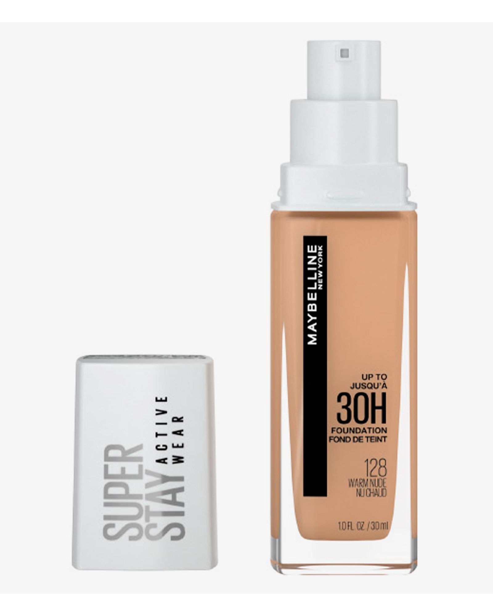 Base longa duração SuperStay Active Wear 30ml 128 Warm Nude | Maybelline