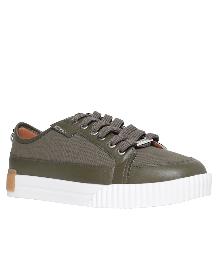 Riachuelo Tênis Casual Vizzano Verde Militar