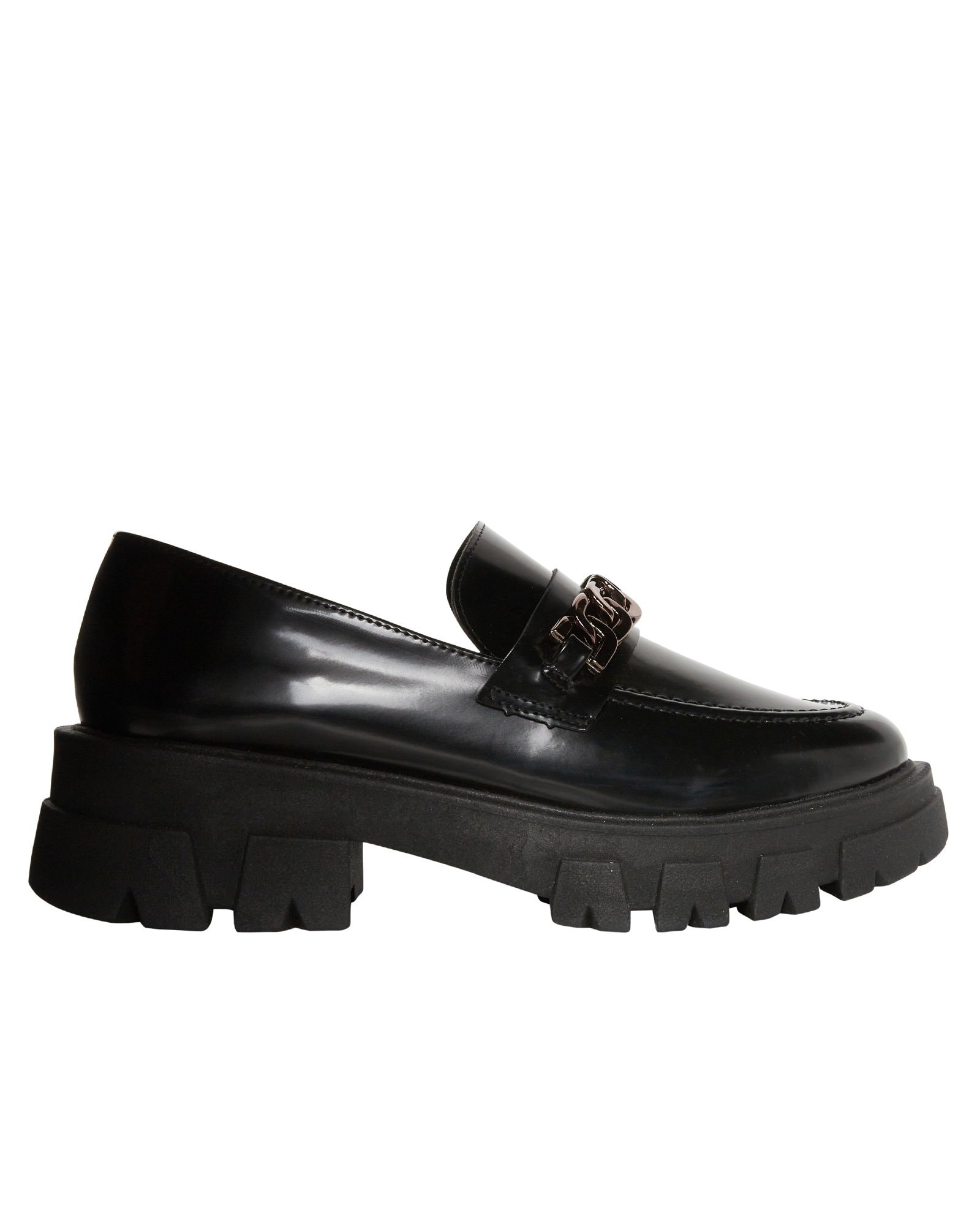 Riachuelo | Sapato Mocassim Tratorado Corrente Zatz Preto