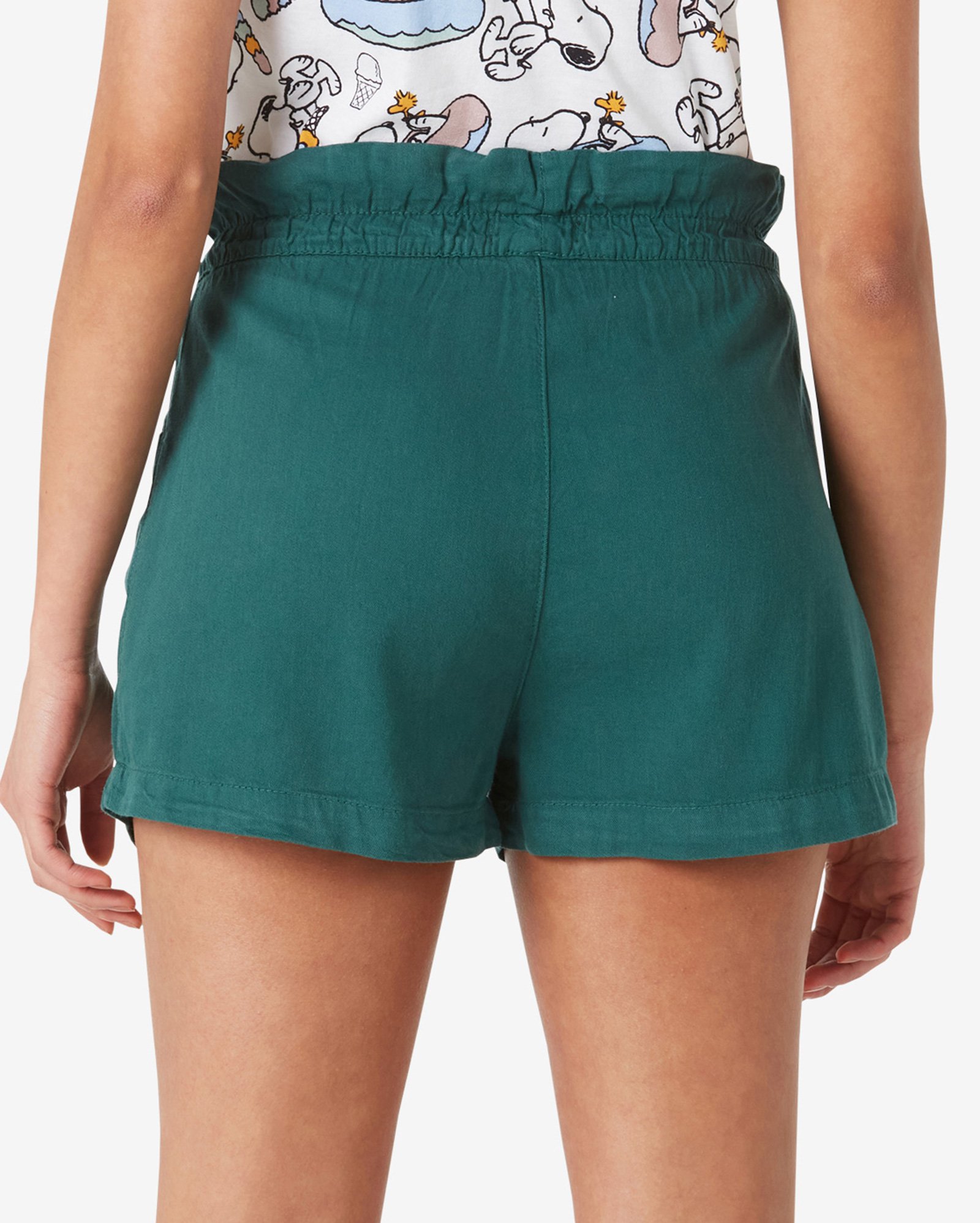 short jeans verde escuro