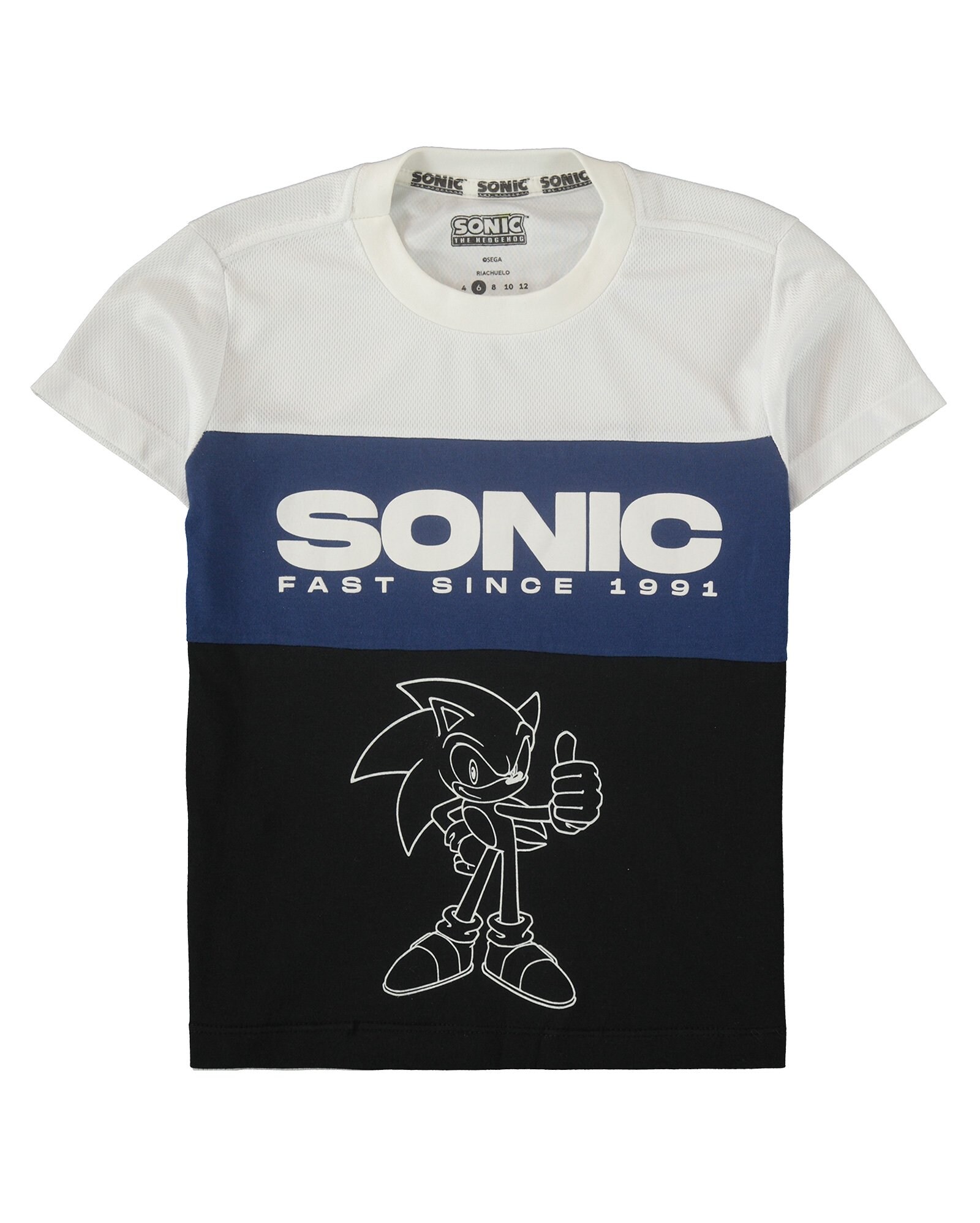 camiseta sonic riachuelo infantil