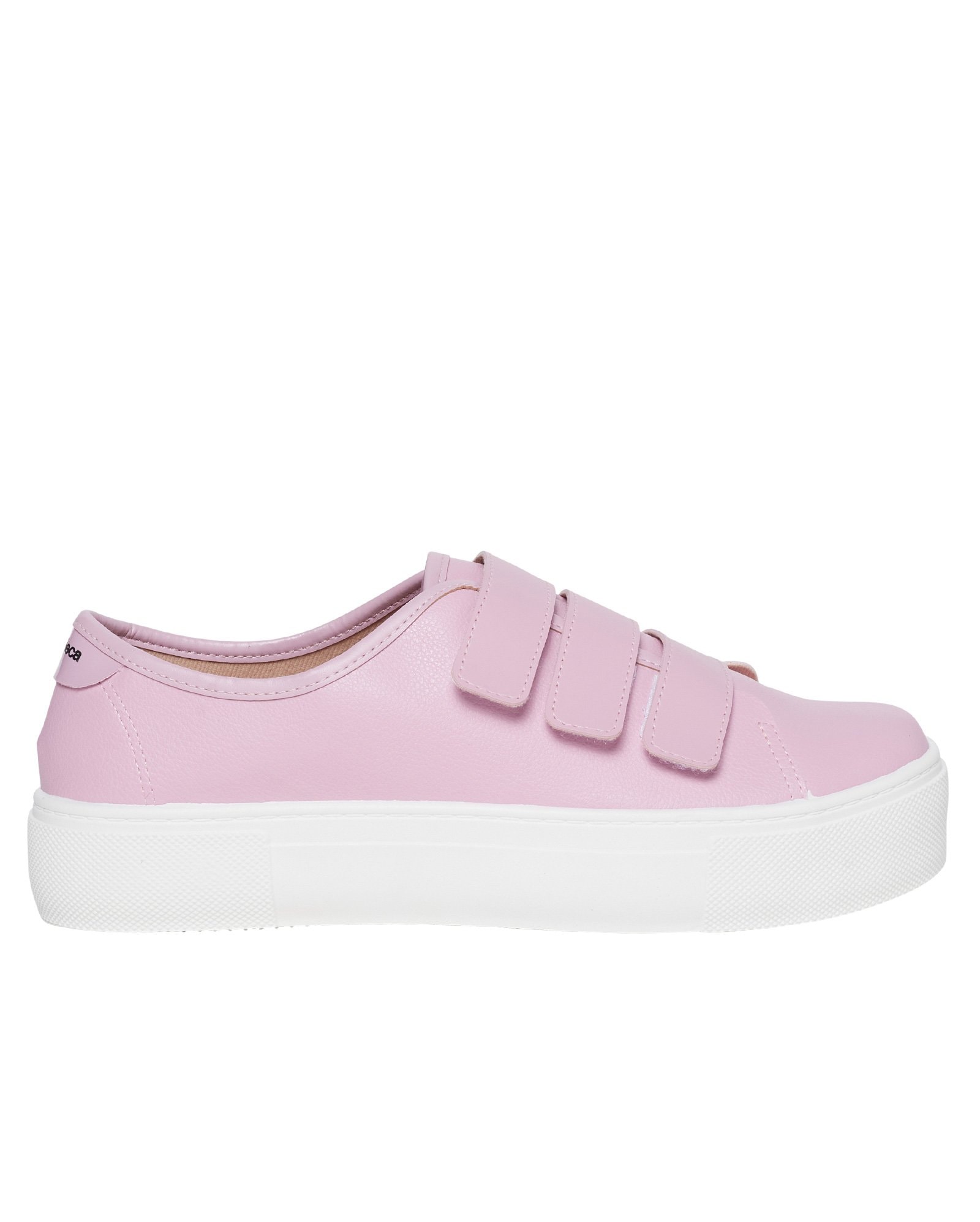 Riachuelo | Tênis Casual Flatform Velcro Moleca Rosa Chiclete