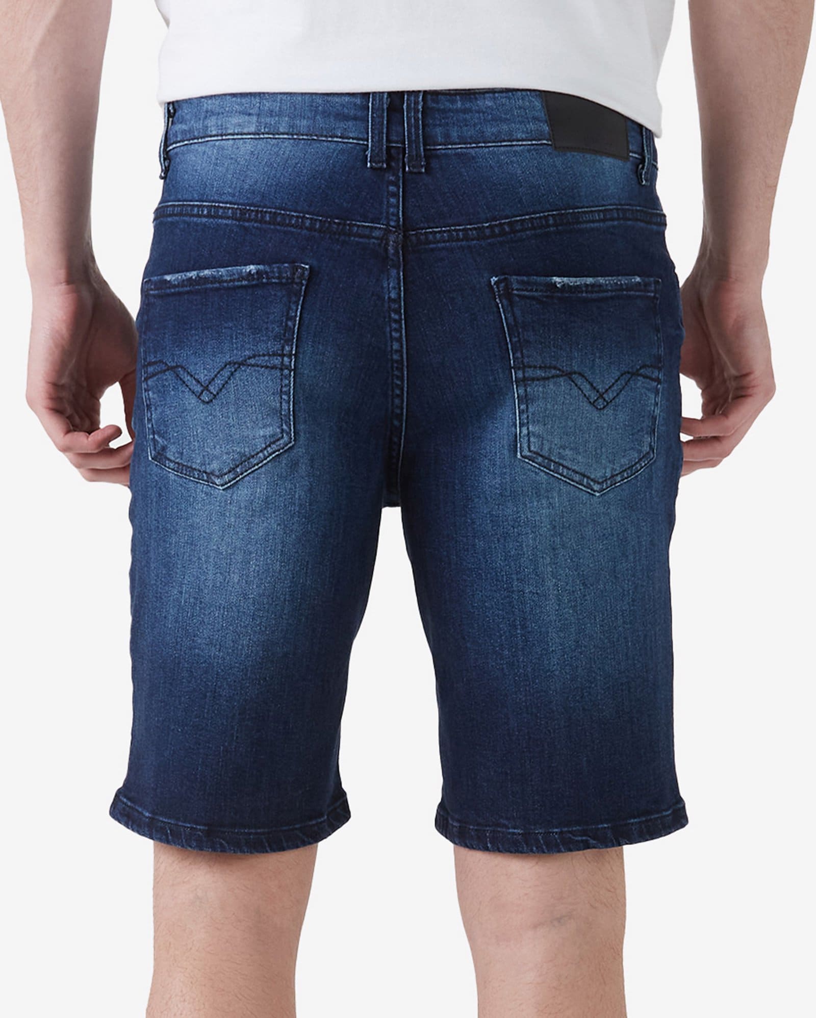 bermuda jeans masculina armani