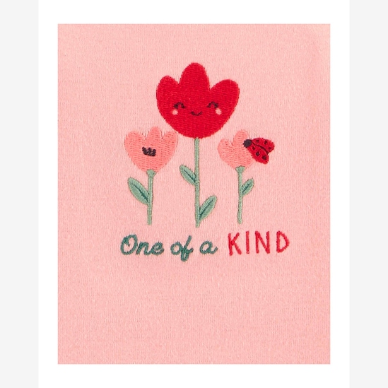 Kit Body Bebê Carter´s 5 Peças Little Garden Multicor