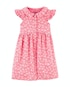 Vestido Infantil Carter´s Floral Rosa