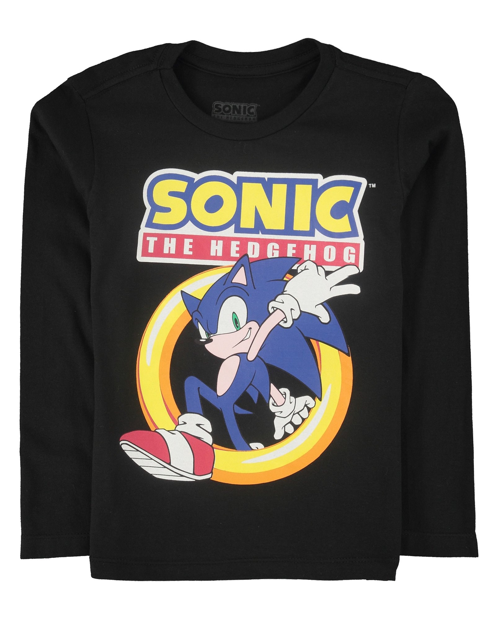 camiseta sonic riachuelo infantil
