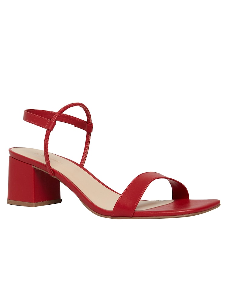 Sandalia Vermelha Lojas Riachuelo Sandalias Femininas CalÃ§ados