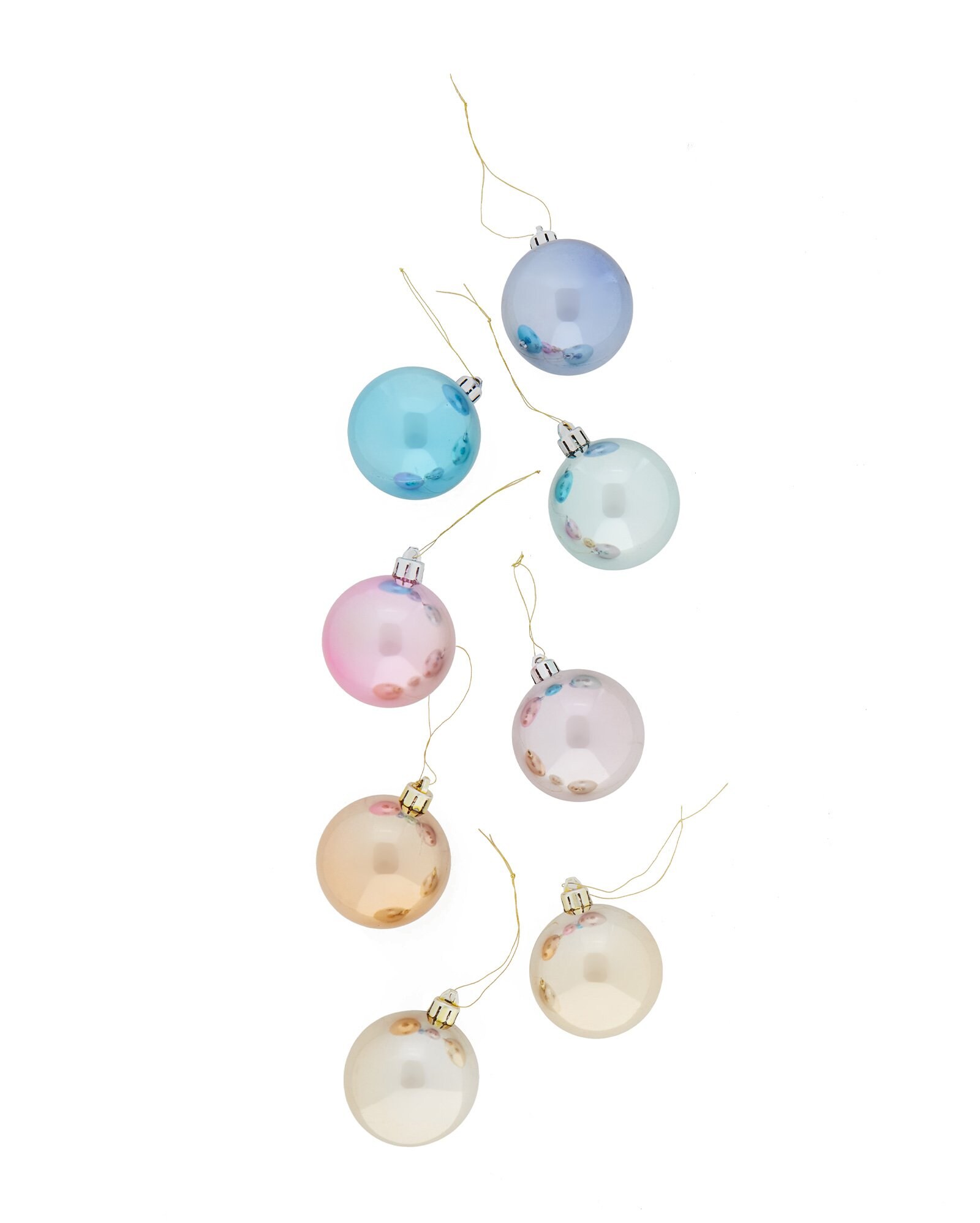 Riachuelo | Kit Bolas Decorativas 8 Peças Multicor Casa Riachuelo