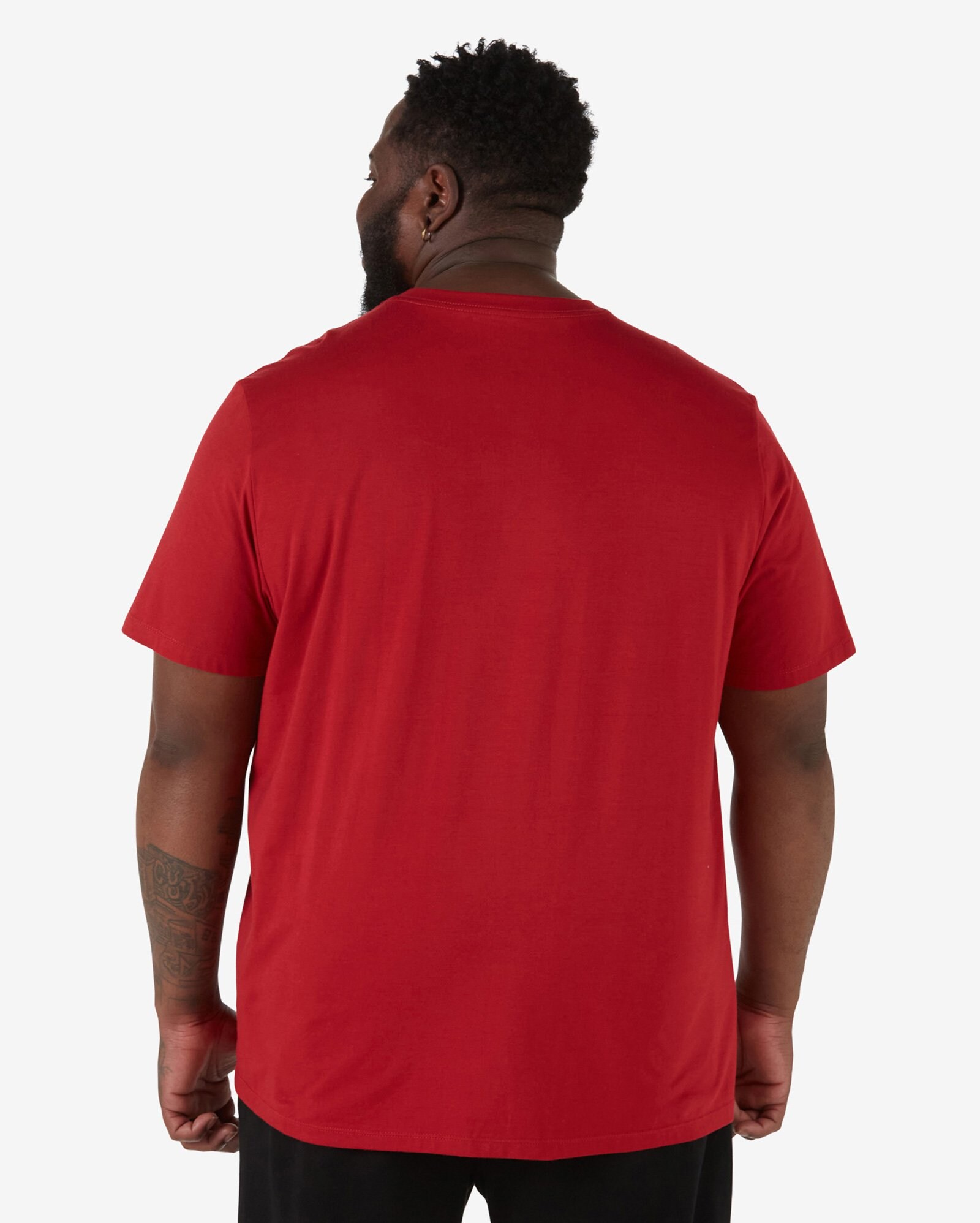plus size red tshirt