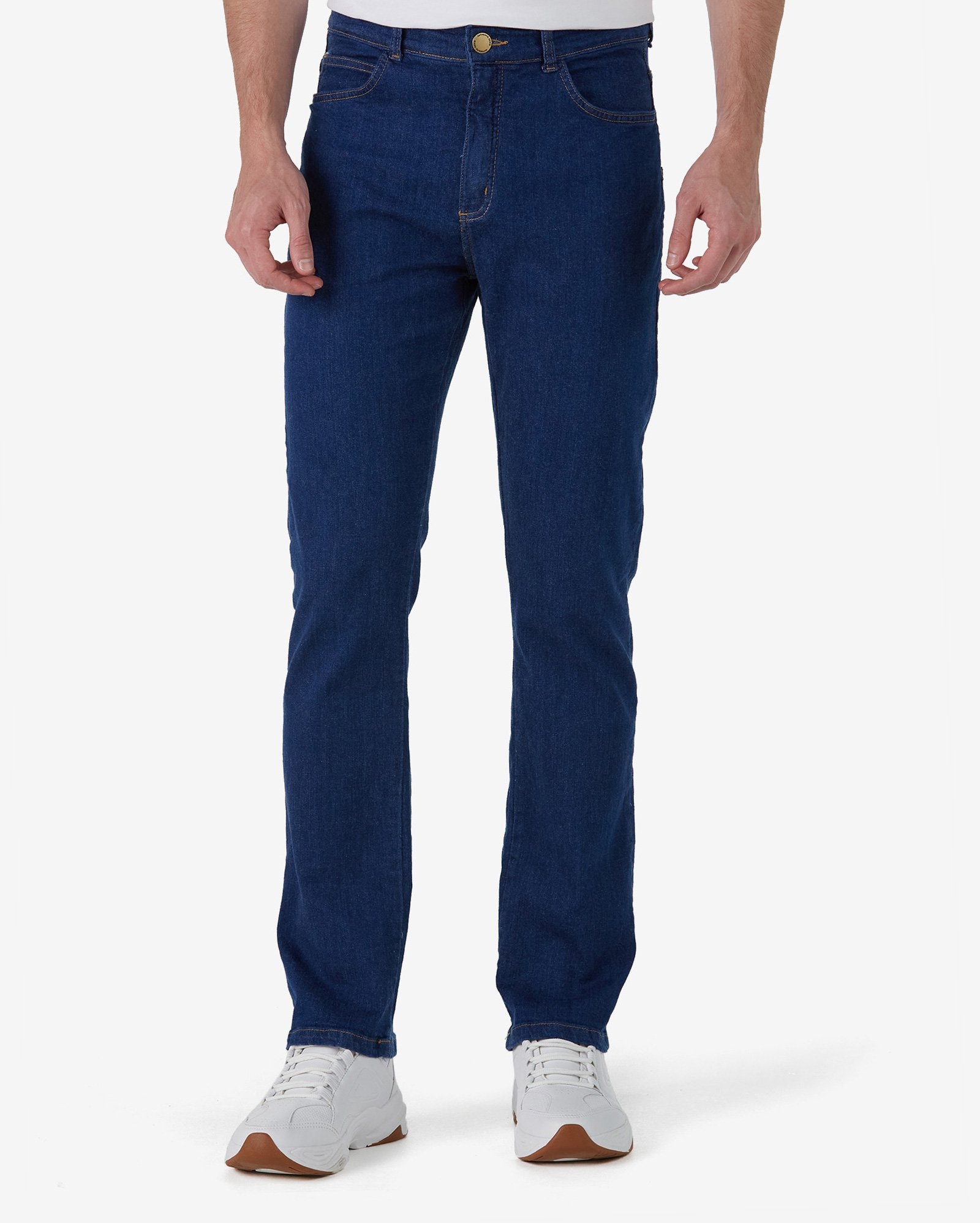 Riachuelo | Calça Jeans Masculina Reta Denim Médio Pool by Riachuelo