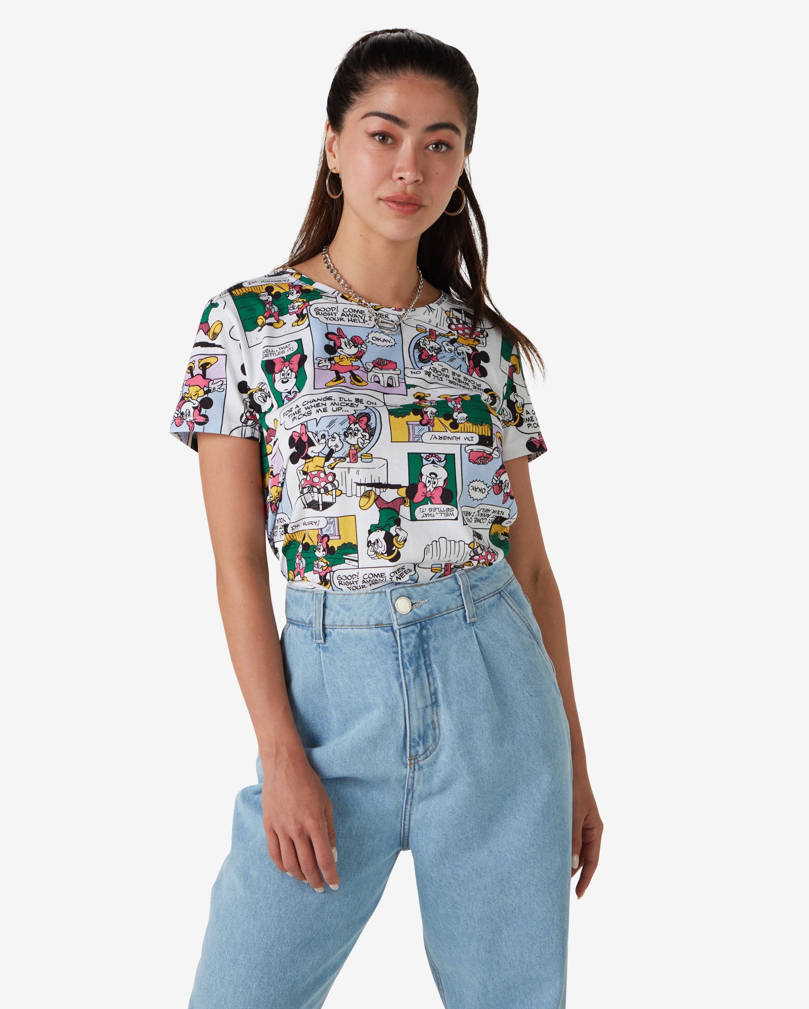 camiseta minnie riachuelo