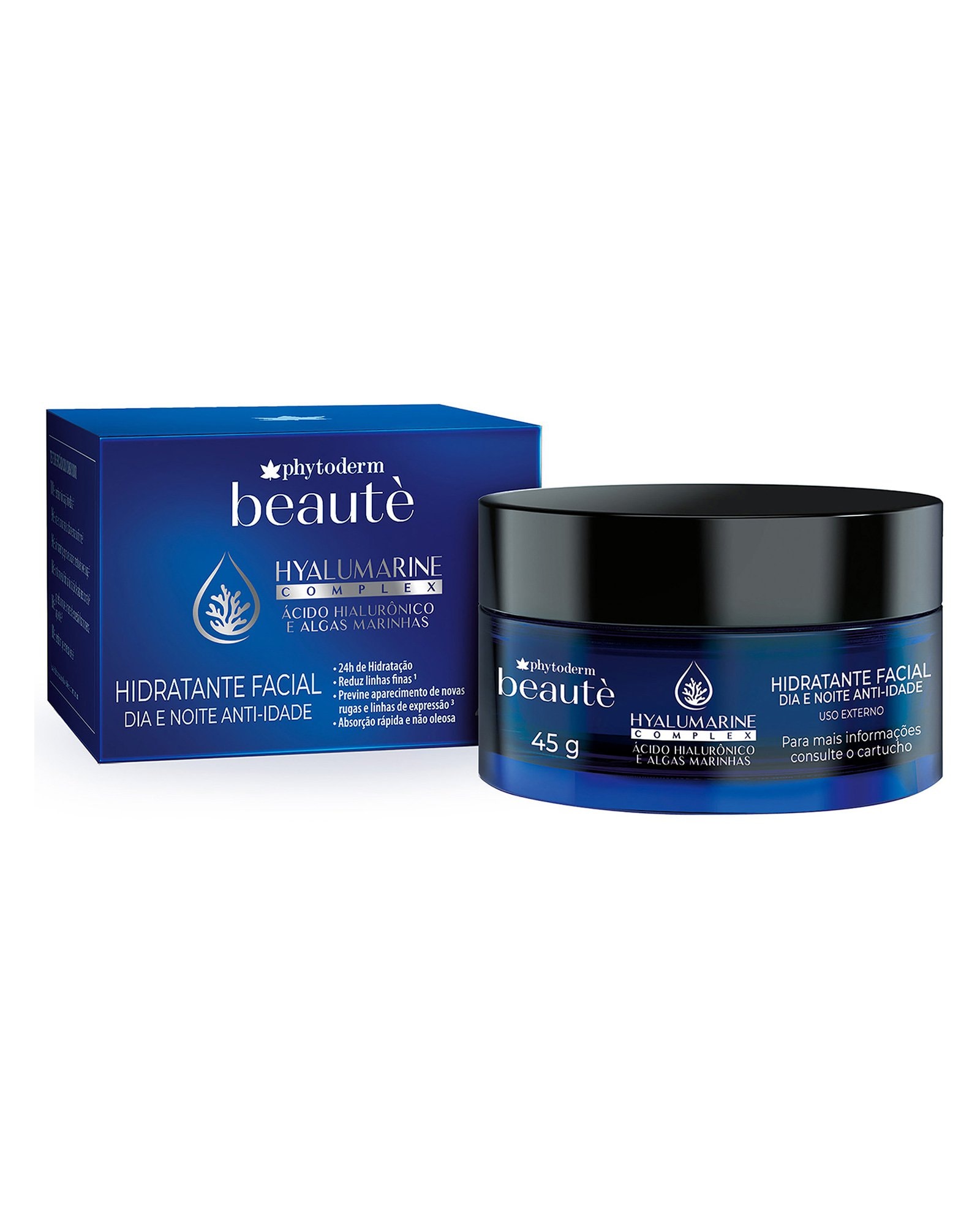Riachuelo | Hidratante Facial Anti-Idade Dia e Noite Phytoderm Beautè ...