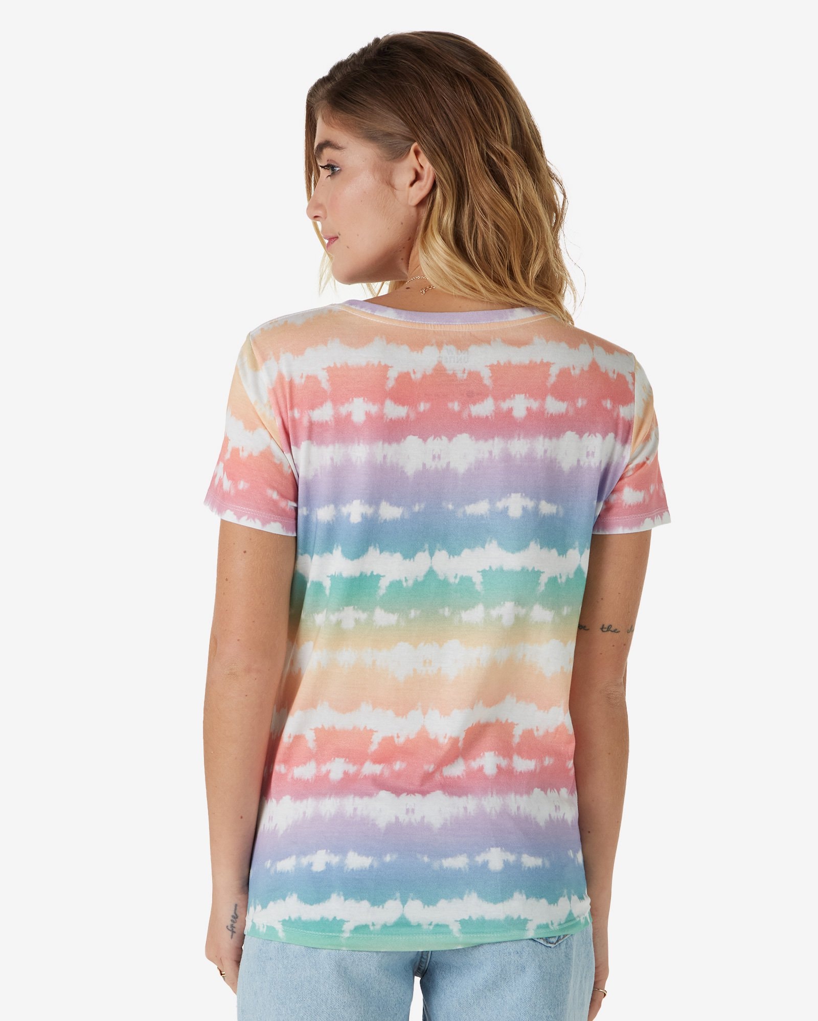 camiseta tie dye branca