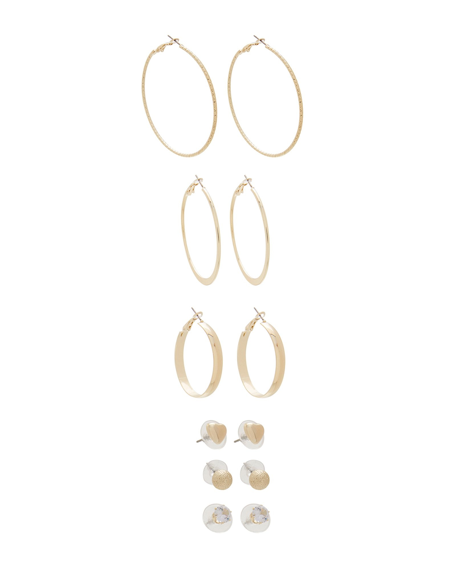 Kit brinco 6 pares - Dourado | Accessori by Riachuelo