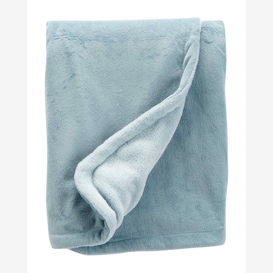 Cobertor bebê peluciado dinossauros azul | Carter's