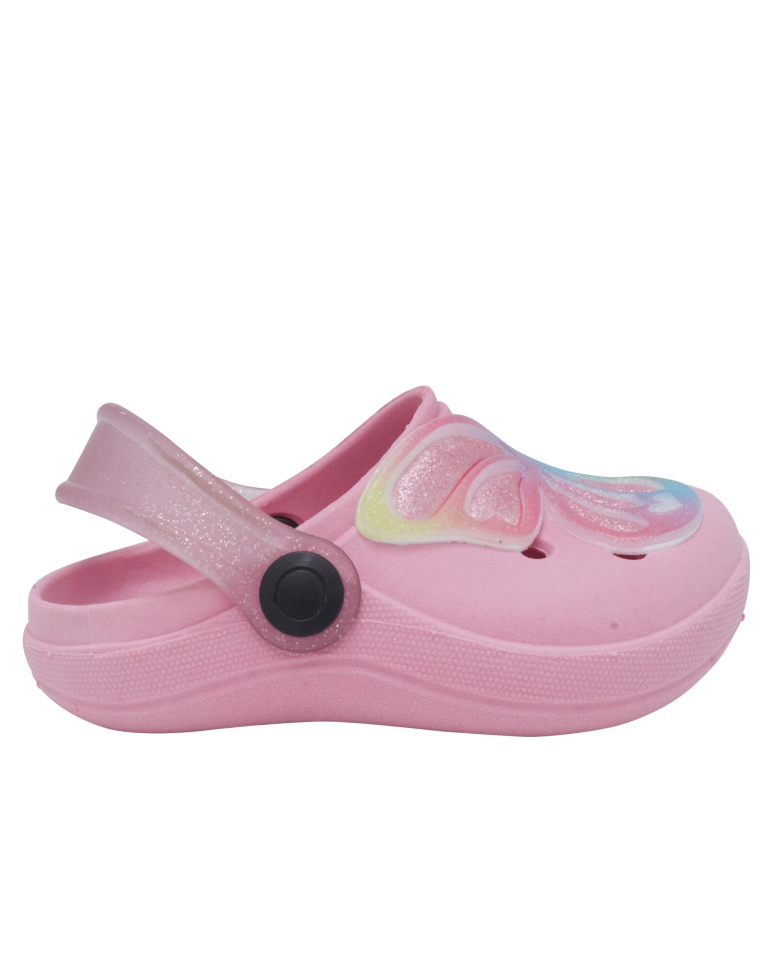 Riachuelo | Sandália Clog Infantil Borboleta Rosa Riachuelo