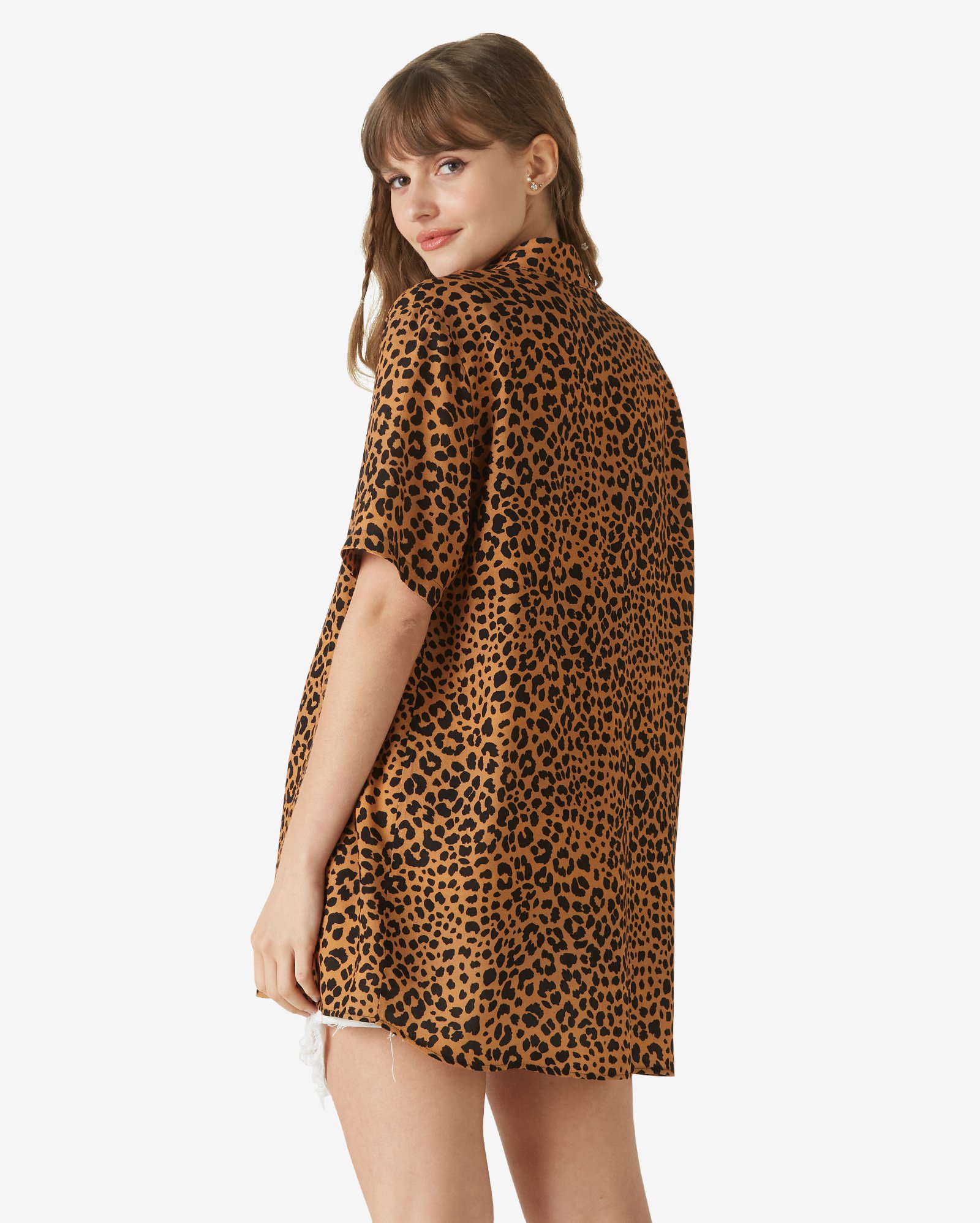 camisa feminina animal print