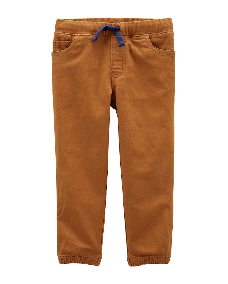 Calça Infantil Carter's Laranja Ferrugem Tam 2 a 5