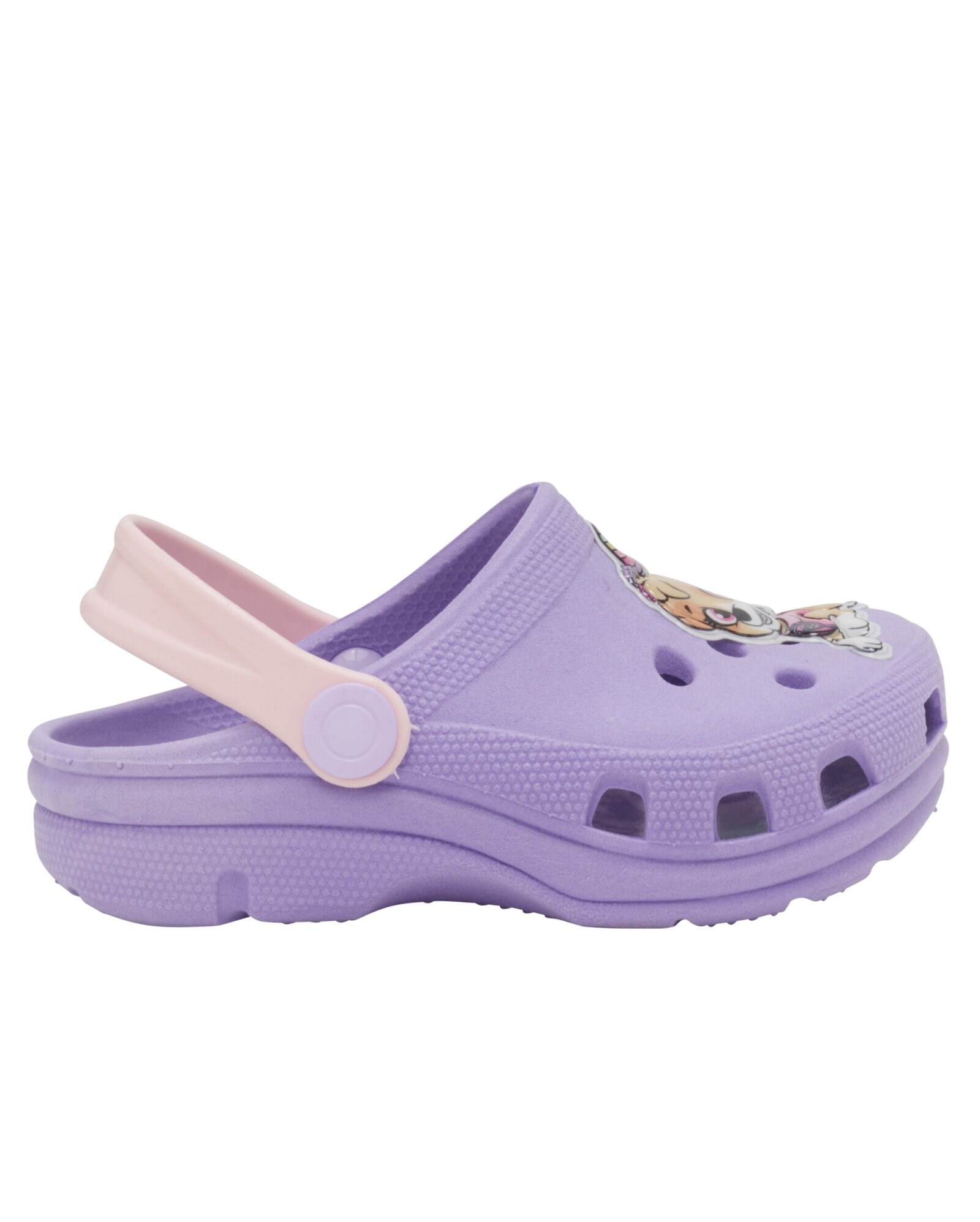 Riachuelo | Sandália Clog Infantil Patrulha Canina Lilás Riachuelo