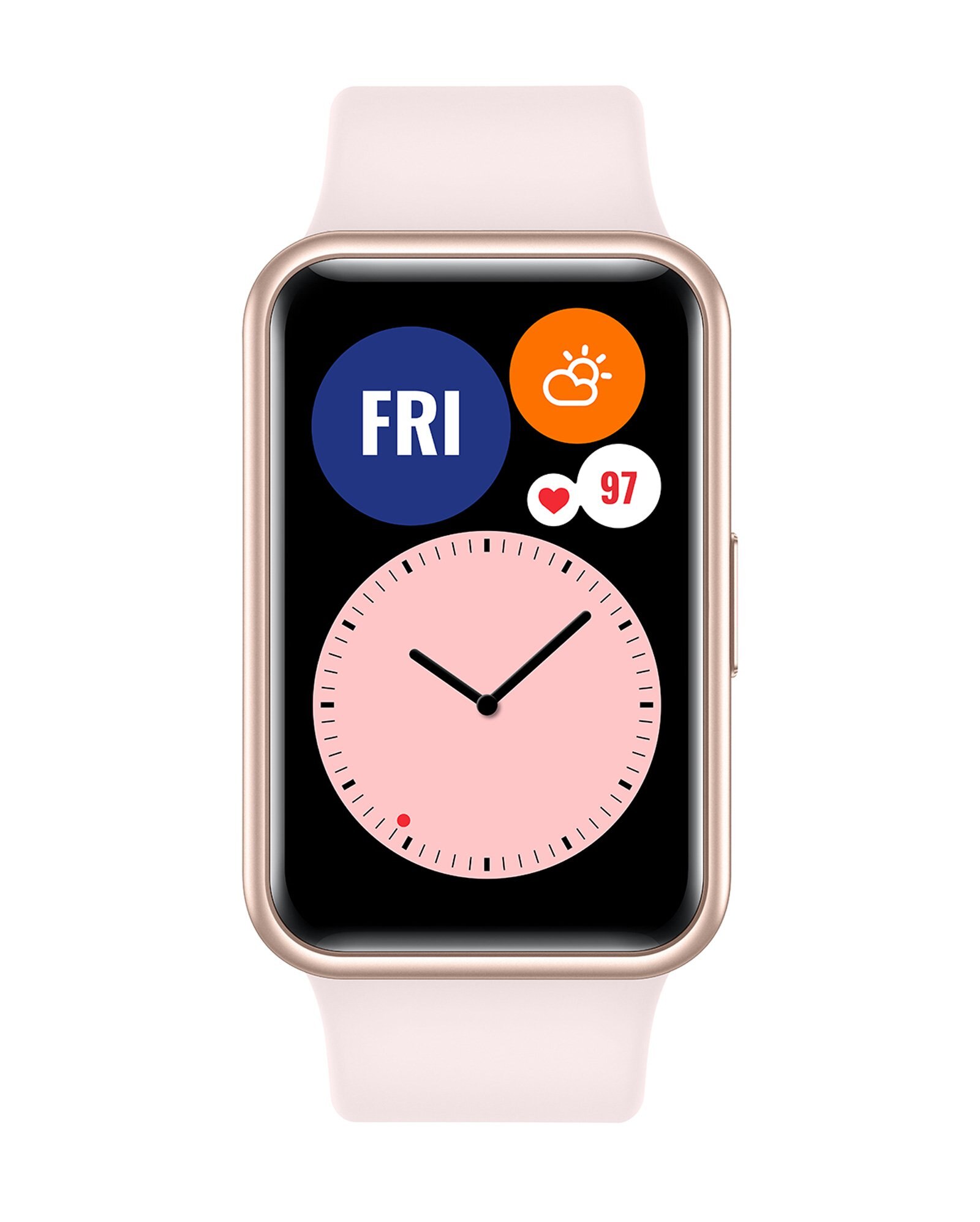 Riachuelo Relógio Smartwatch Fit Feminino 5ATM Huawei Rosa Claro