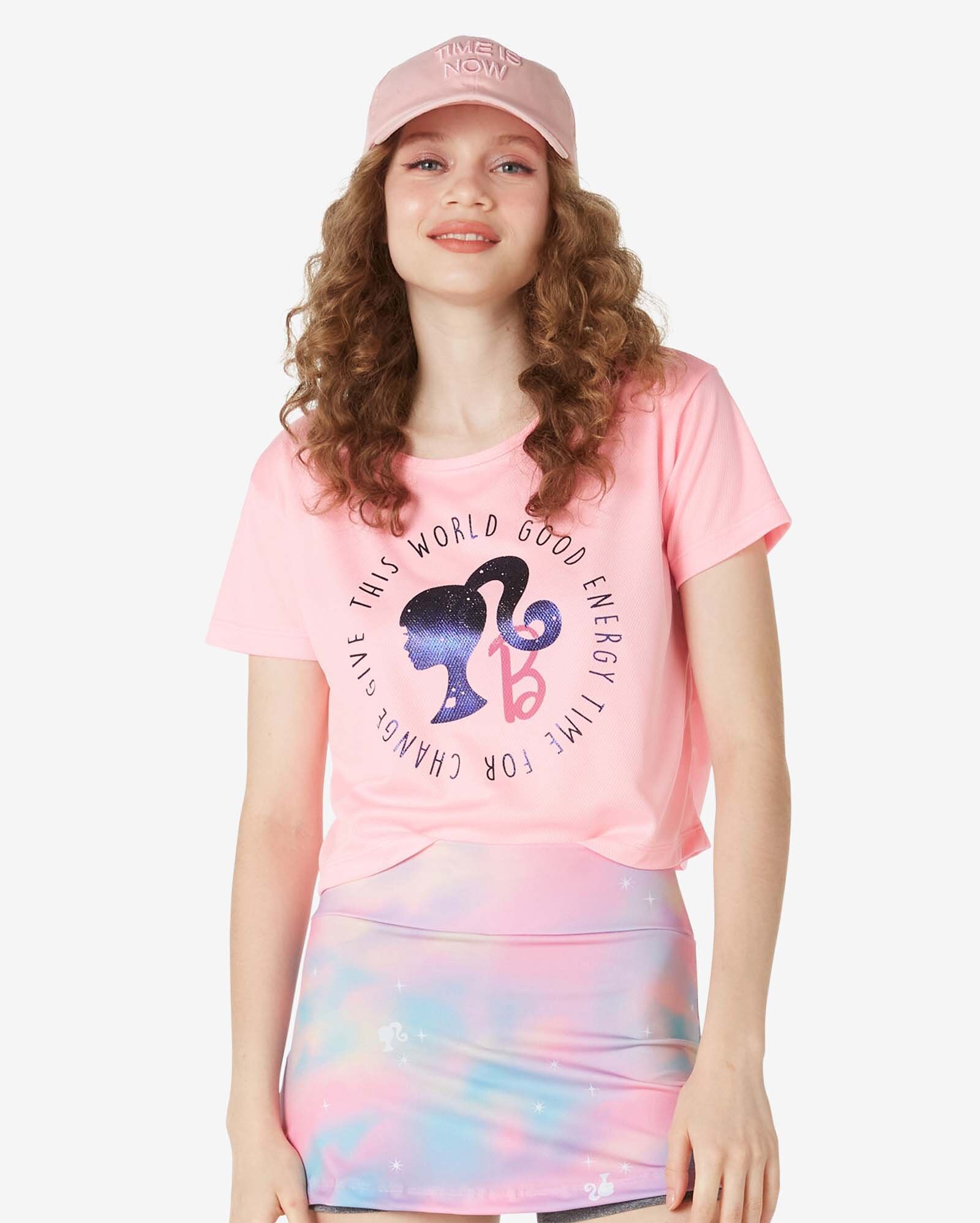 camiseta rosa barbie