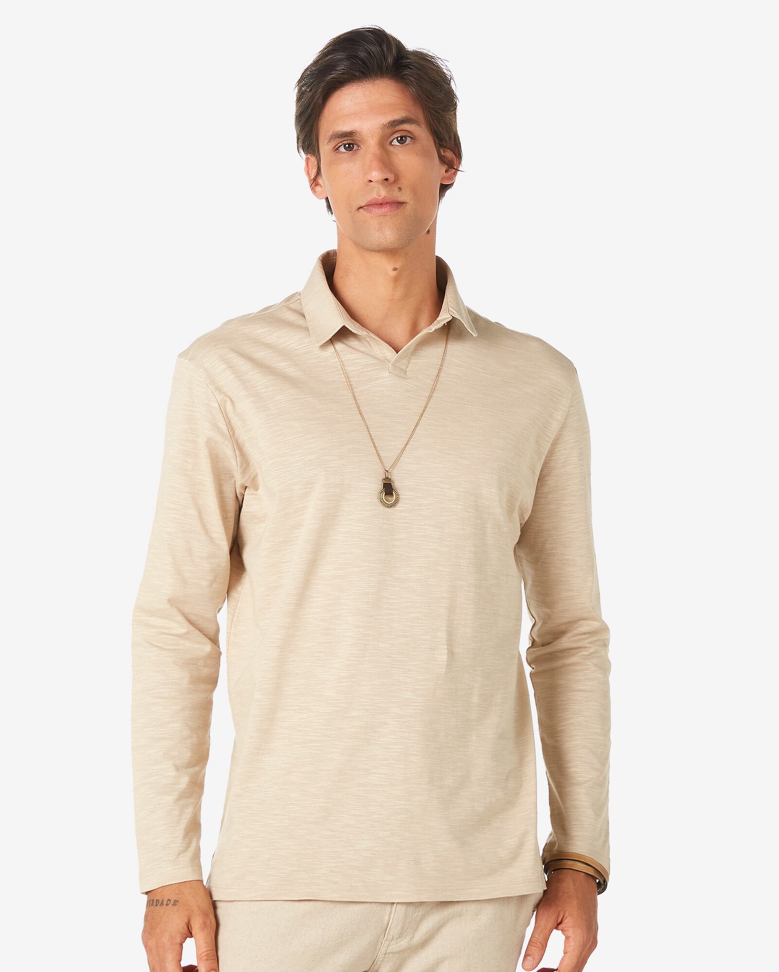 camisa polo manga longa riachuelo