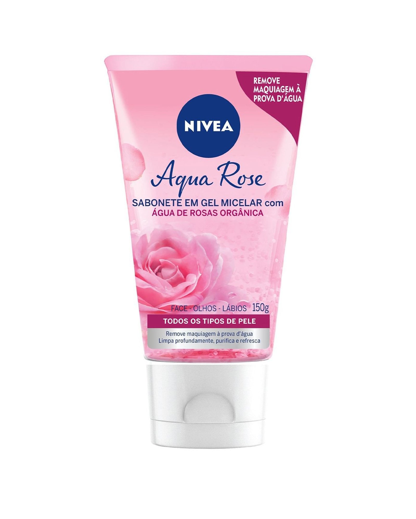 Sabonete facial gel micelar Aqua Rose 150g | Nivea