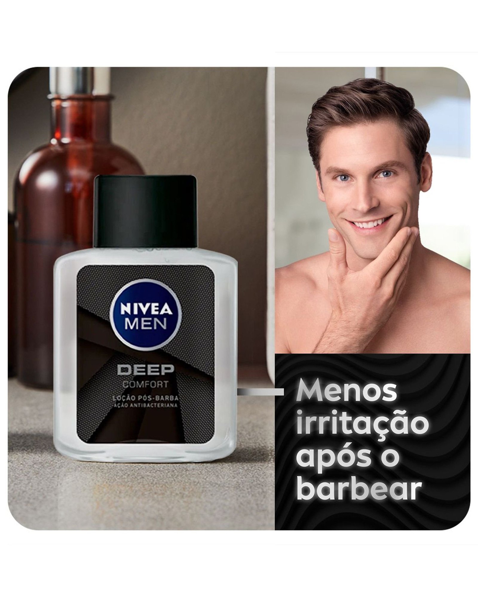 Loção pós-barba Deep Black 100ml | Nivea