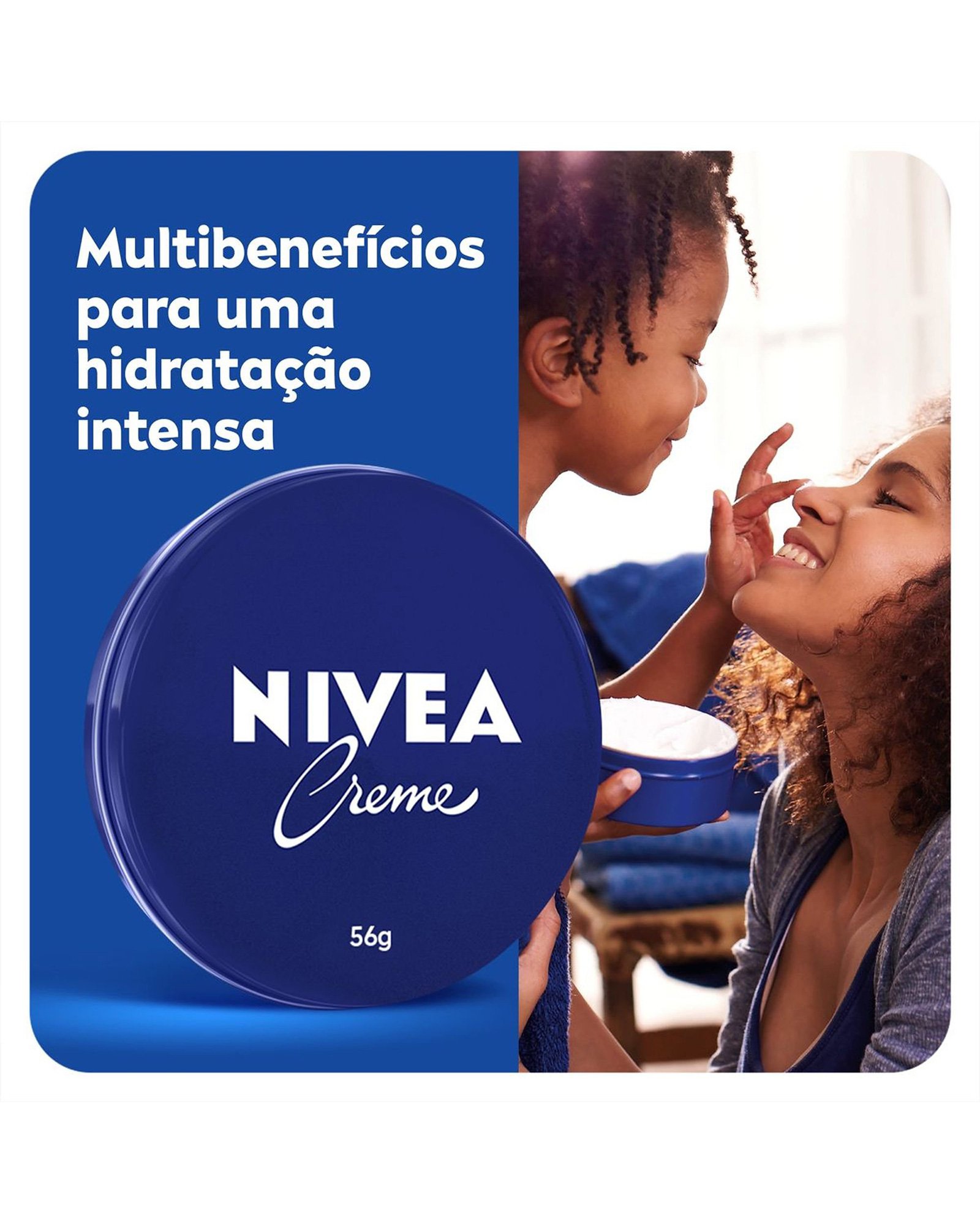 Creme hidratante lata 56g | Nivea