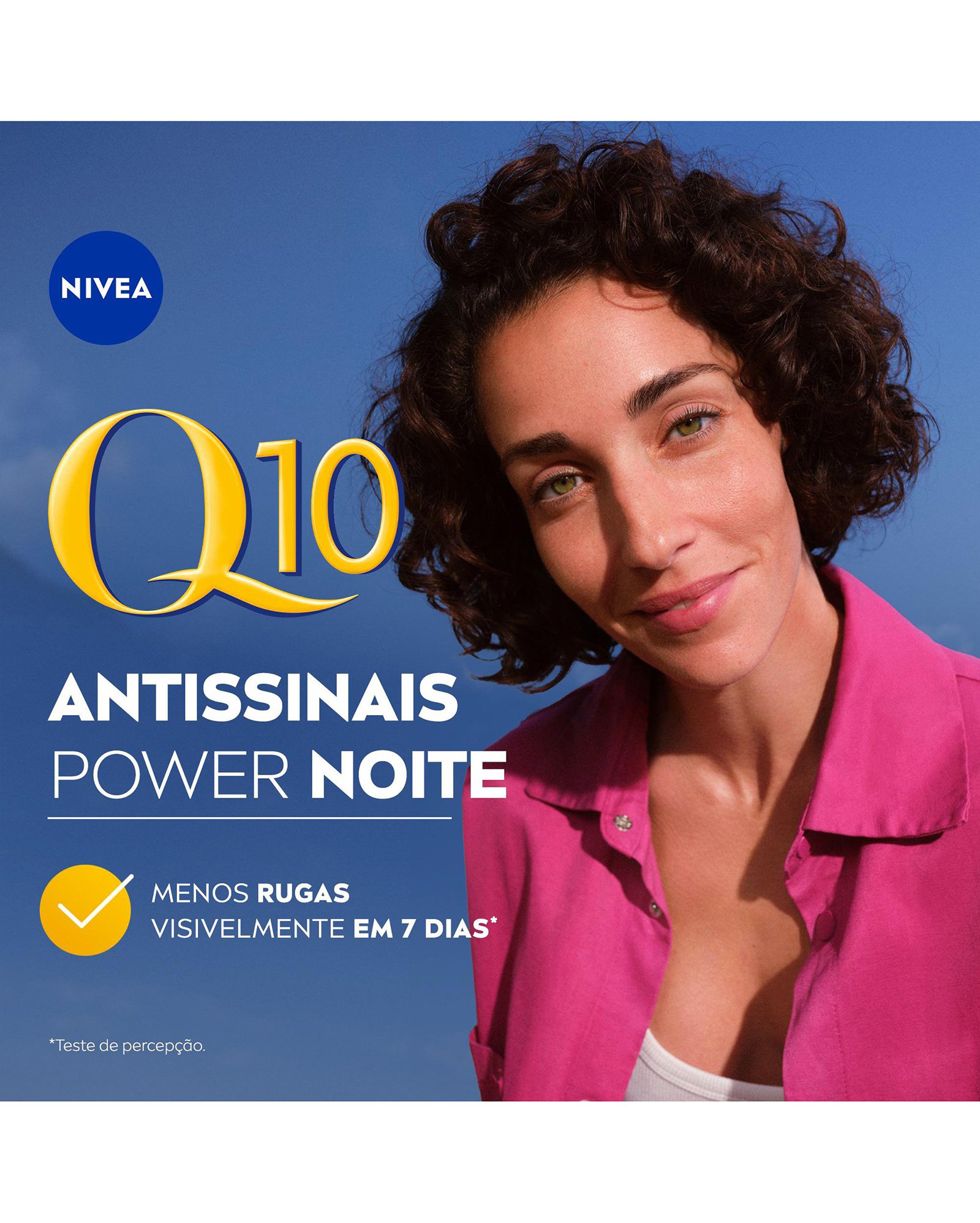 Creme facial antissinais Q10 Power Noite 49g | Nivea