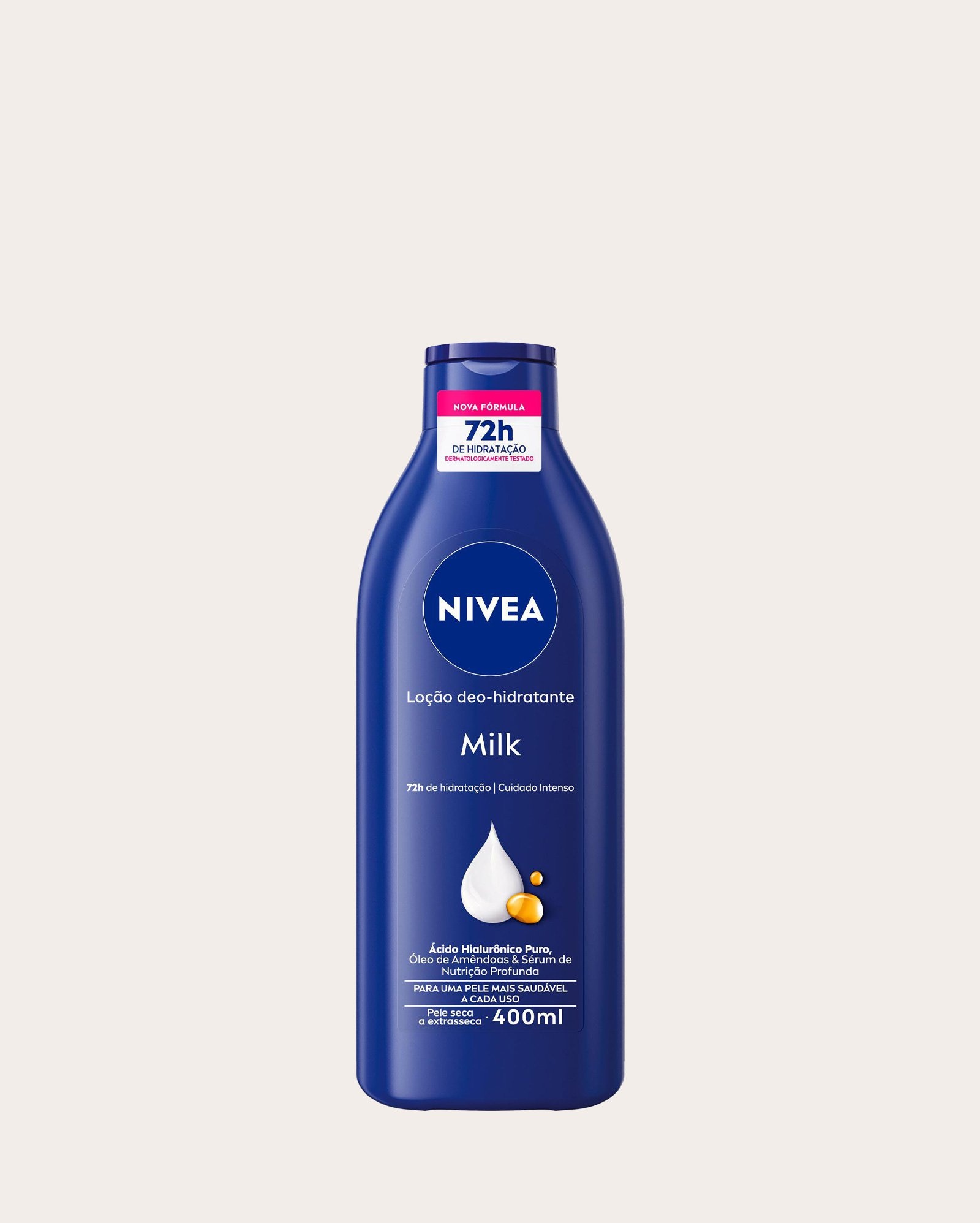 Loção Hidratante Milk Pele Seca a Extrasseca 400ml | Nivea