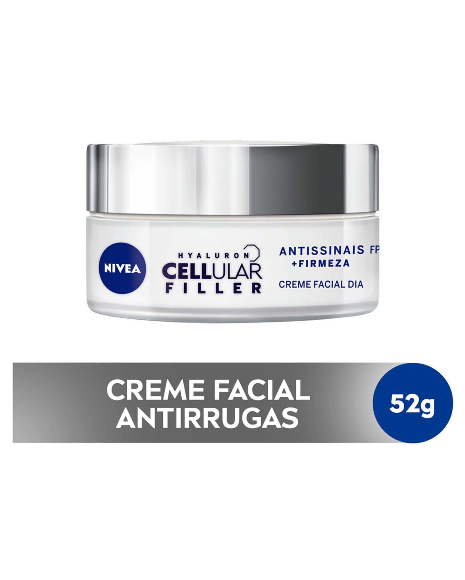 Riachuelo Creme Facial Antissinais Dia Nivea Cellular Filler FPS30 52g Riachuelo Creme Facial Antissinais Dia Nivea Cellular Filler FPS30 52g