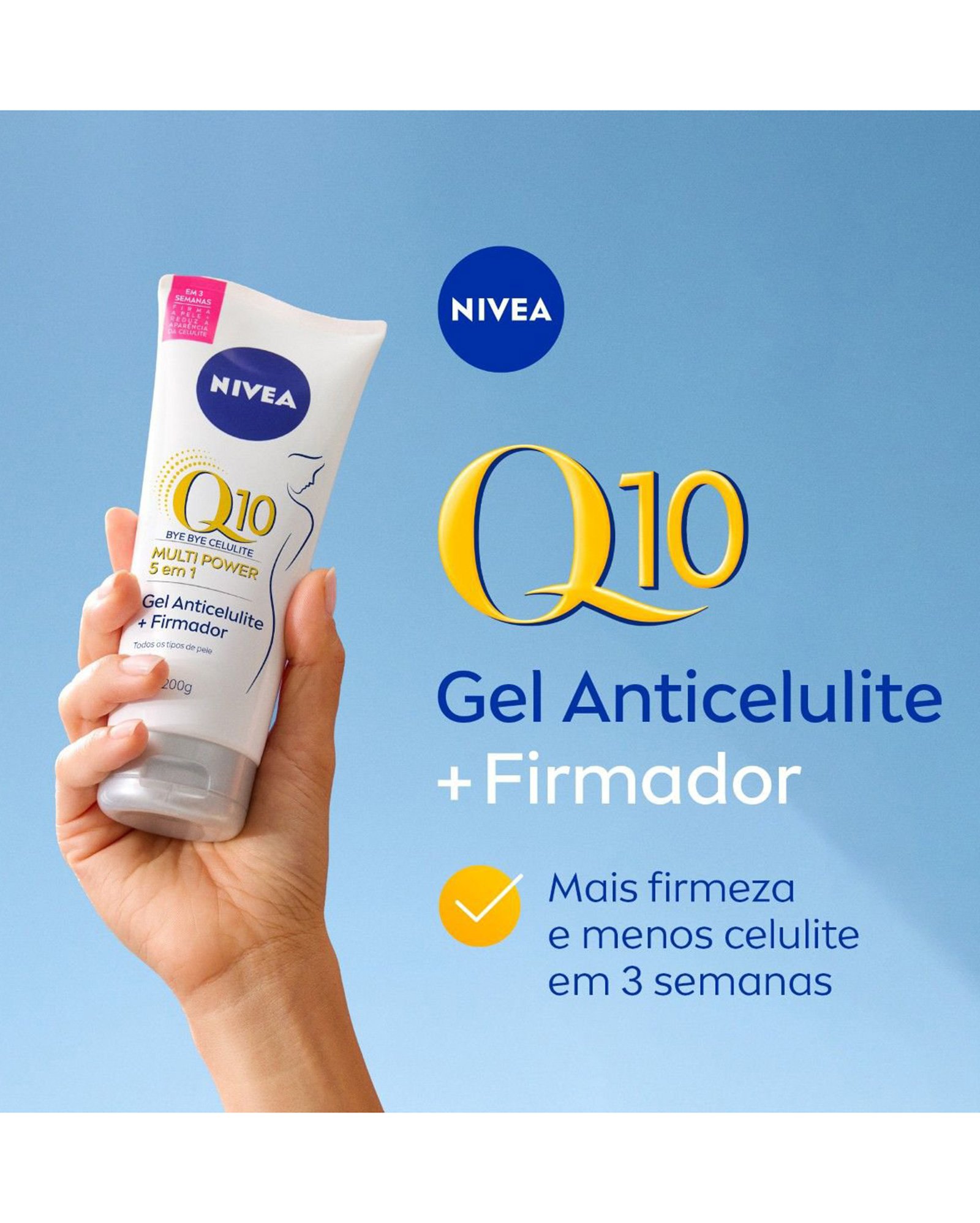 Gel Corporal Firmador Bye Bye Celulite 200g | Nivea