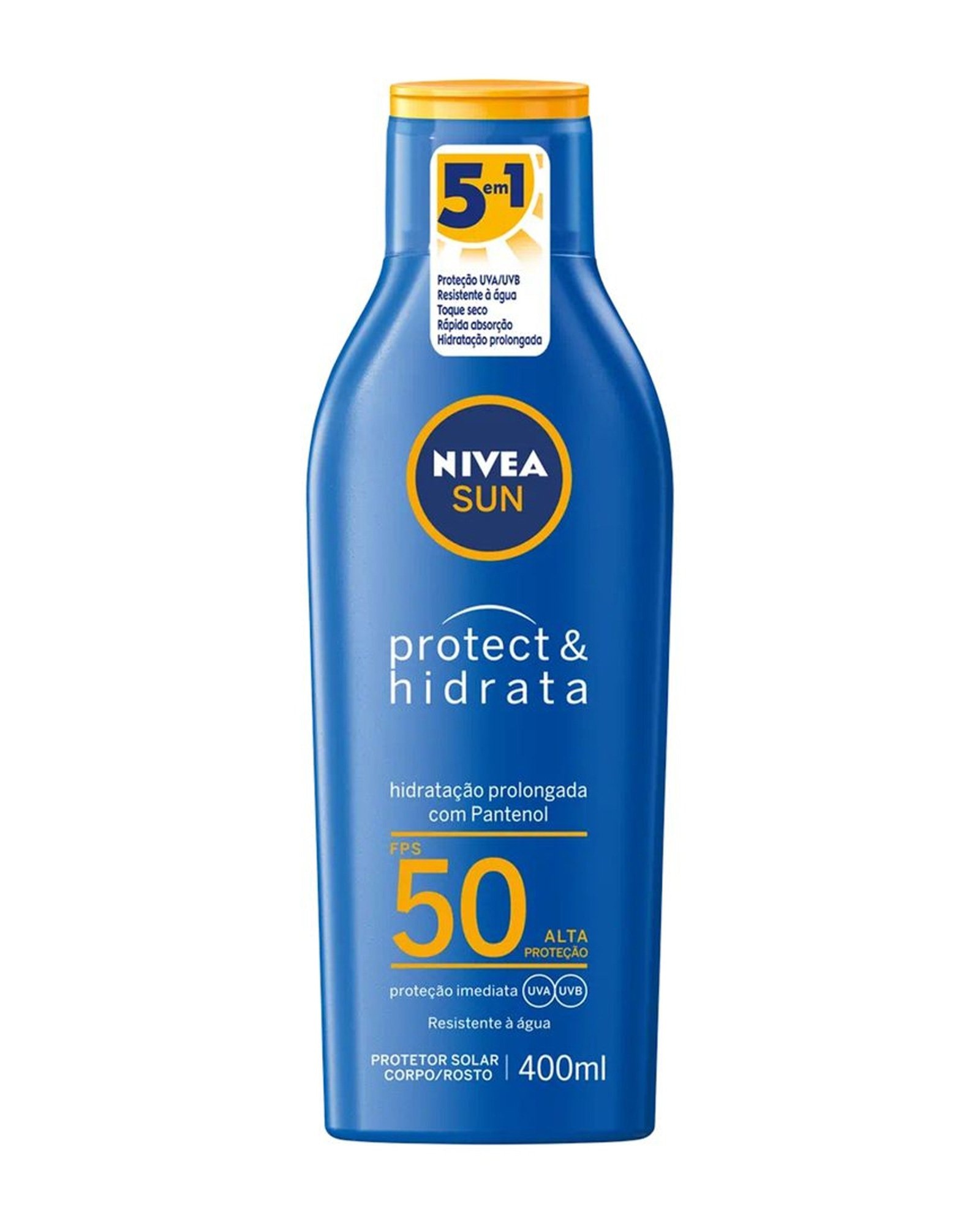 Protetor Solar Nivea Sun Protect & Hidrata FPS50 400ml
