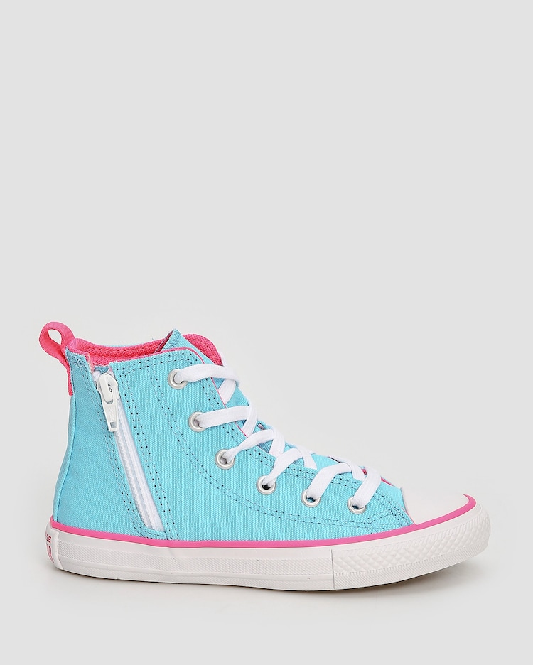 Riachuelo Tênis cano alto infantil Chuck Taylor CK09090002 zíper