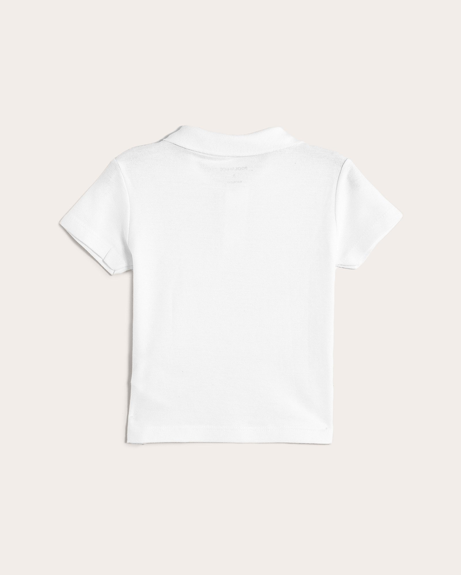 Camisa polo infantil Pool Legacy lisa 1-4A - Branco