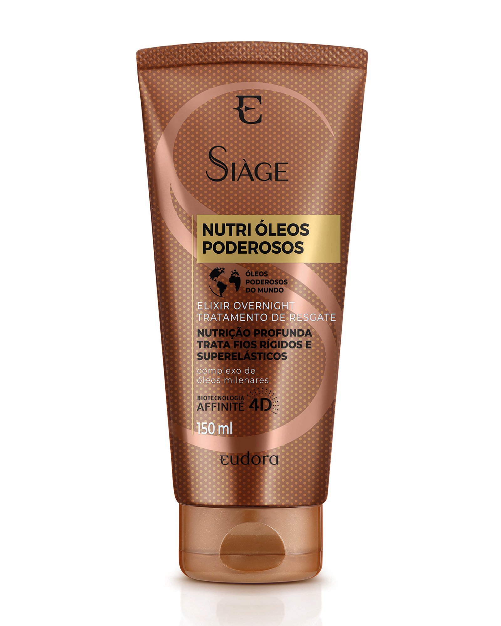 Creme Elixir Tratamento Overnight Siàge Nutri Óleos Poderosos Eudora 150ml