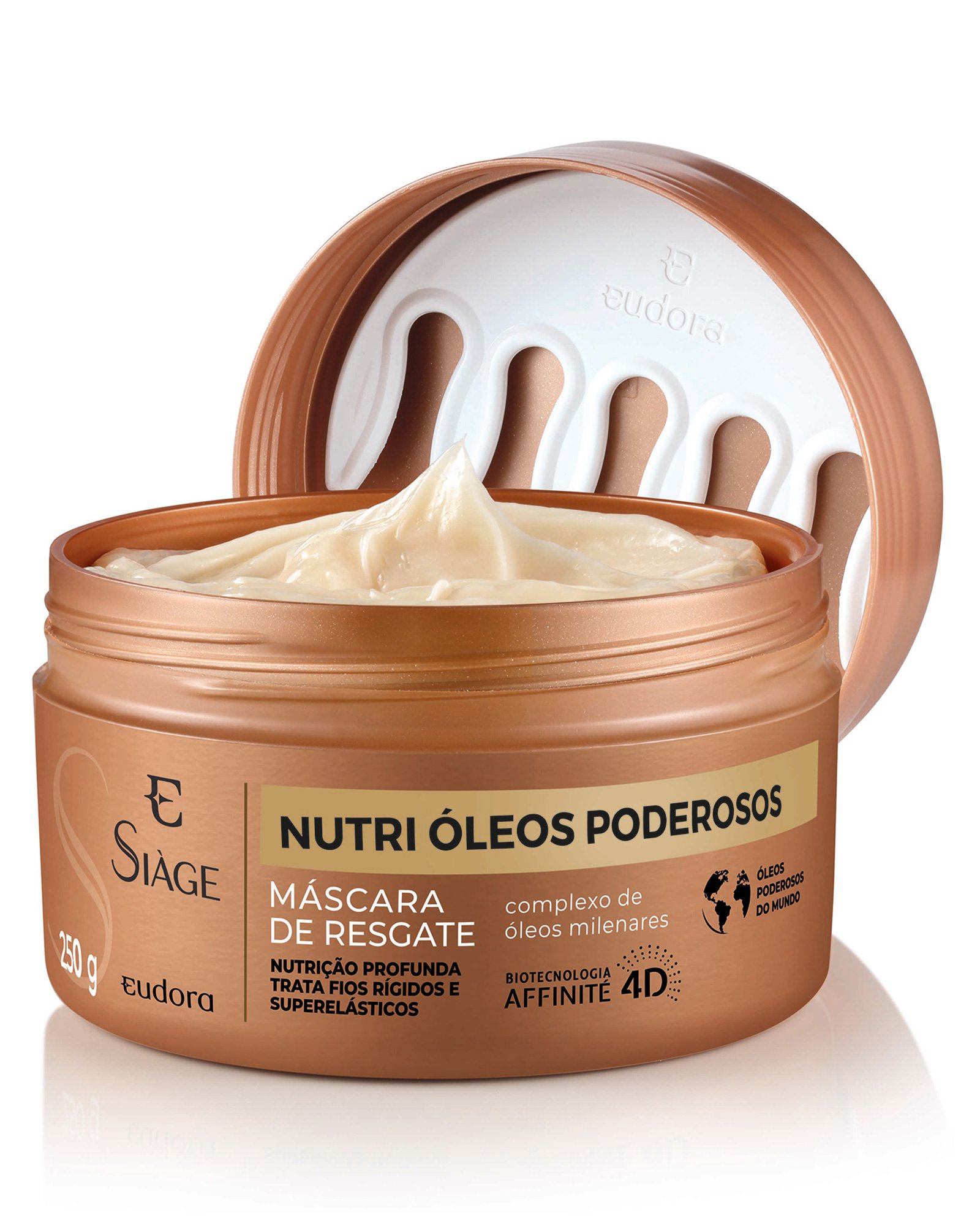 Máscara de resgate Siàge nutri óleos poderosos 250g | Eudora