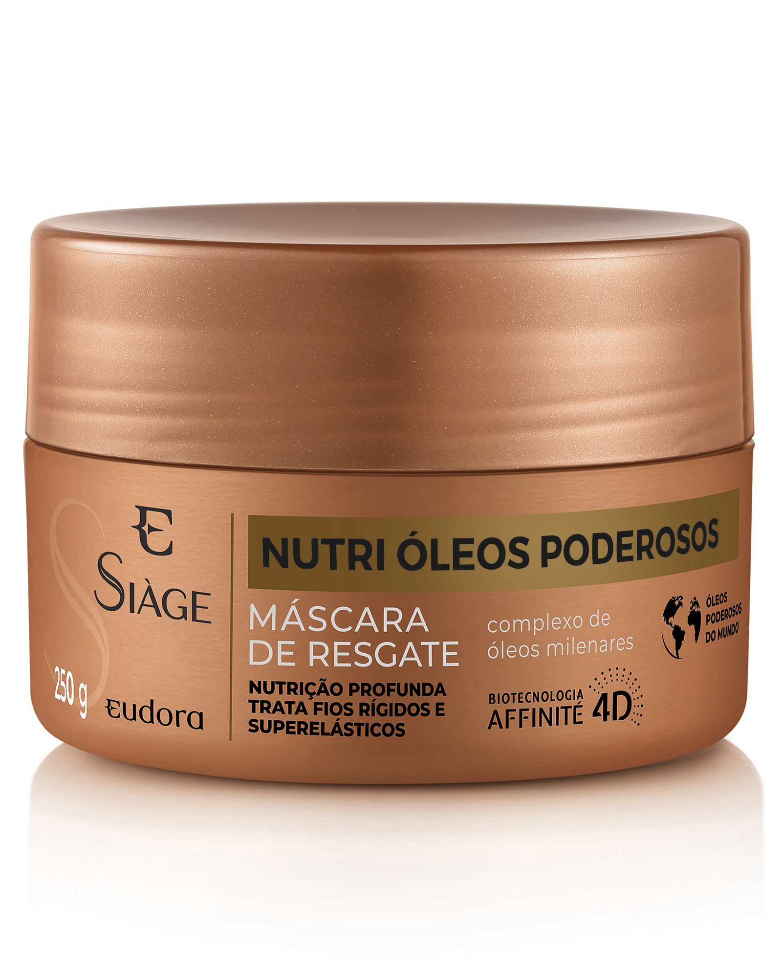 Máscara de resgate Siàge nutri óleos poderosos 250g | Eudora